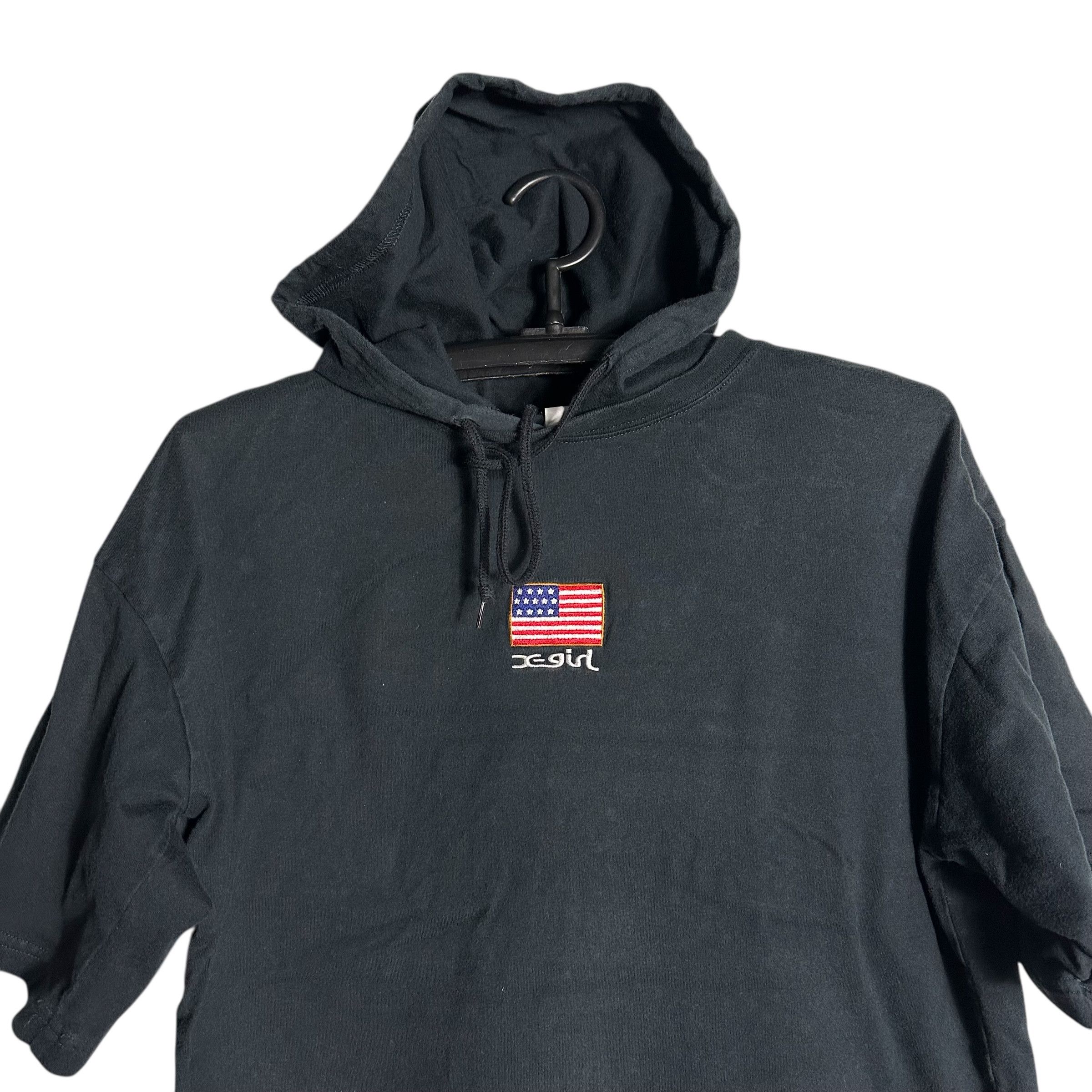 Japanese Brand 🔥RARE🔥Vintage X-Girl Japanese Brand Hoodie T-shirt Size US M / EU 48-50 / 2 - 2 Thumbnail
