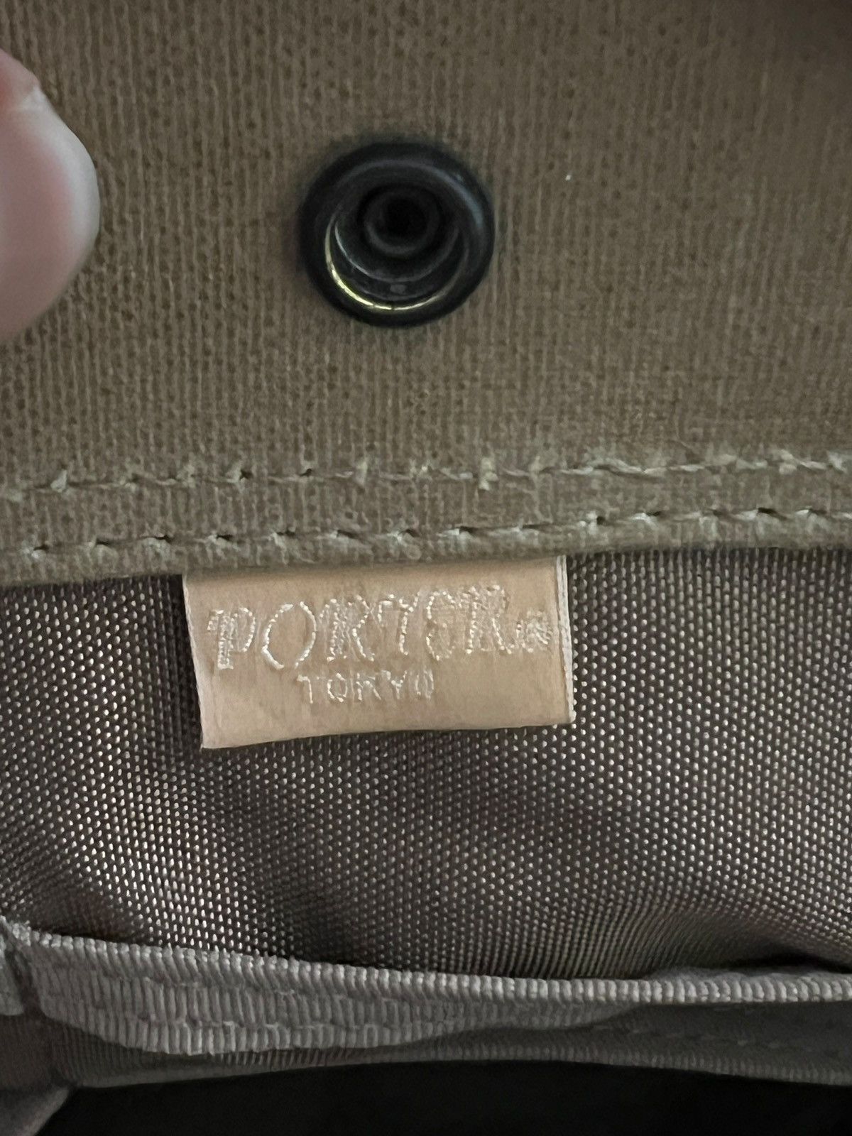 Porter Porter Coated Canvas Leather Tote Bag Size ONE SIZE - 12 Thumbnail