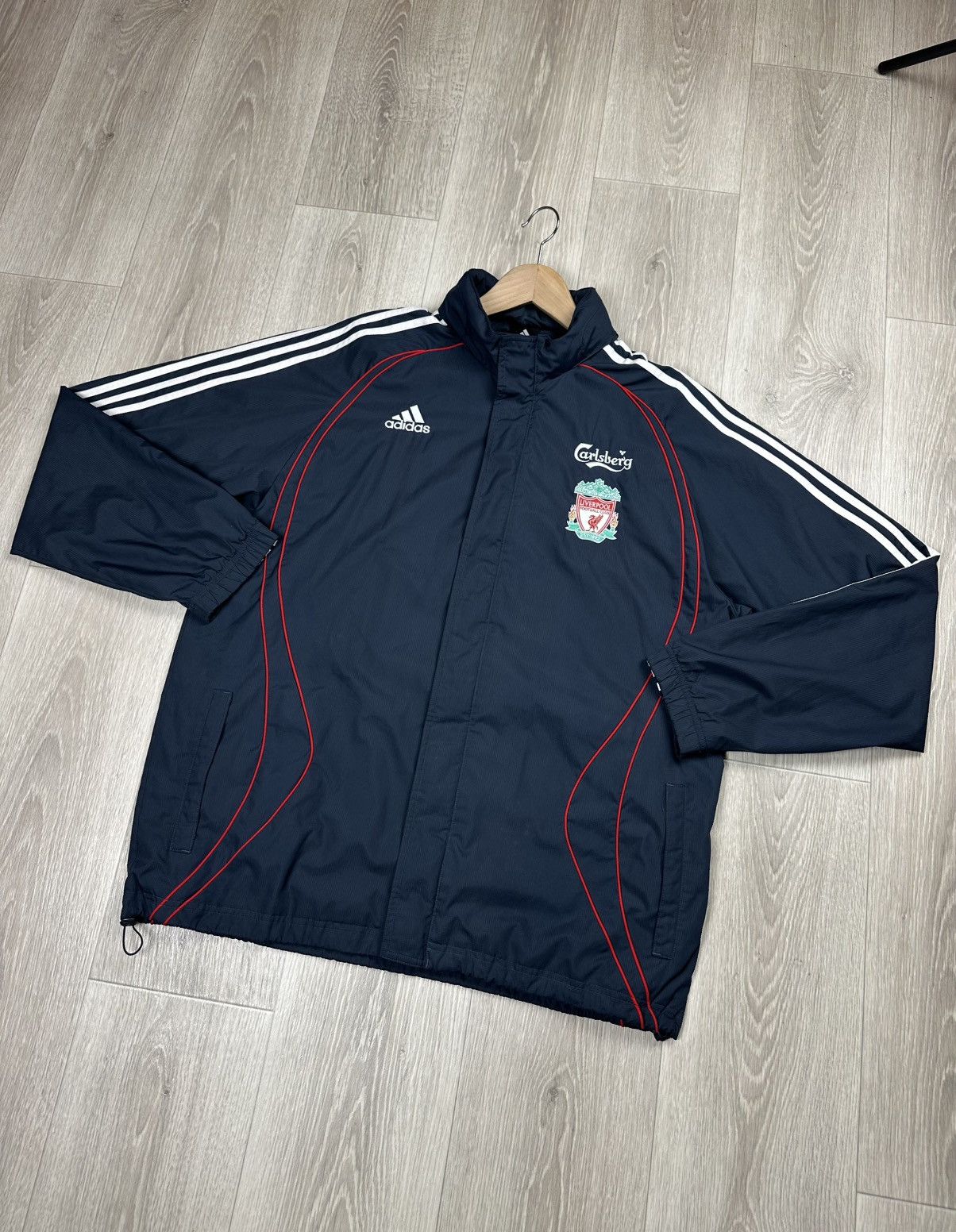 Adidas Adidas Liverpool 2006 Football Jacket Soccer Windbreaker XL Size US XL / EU 56 / 4 - 3 Thumbnail