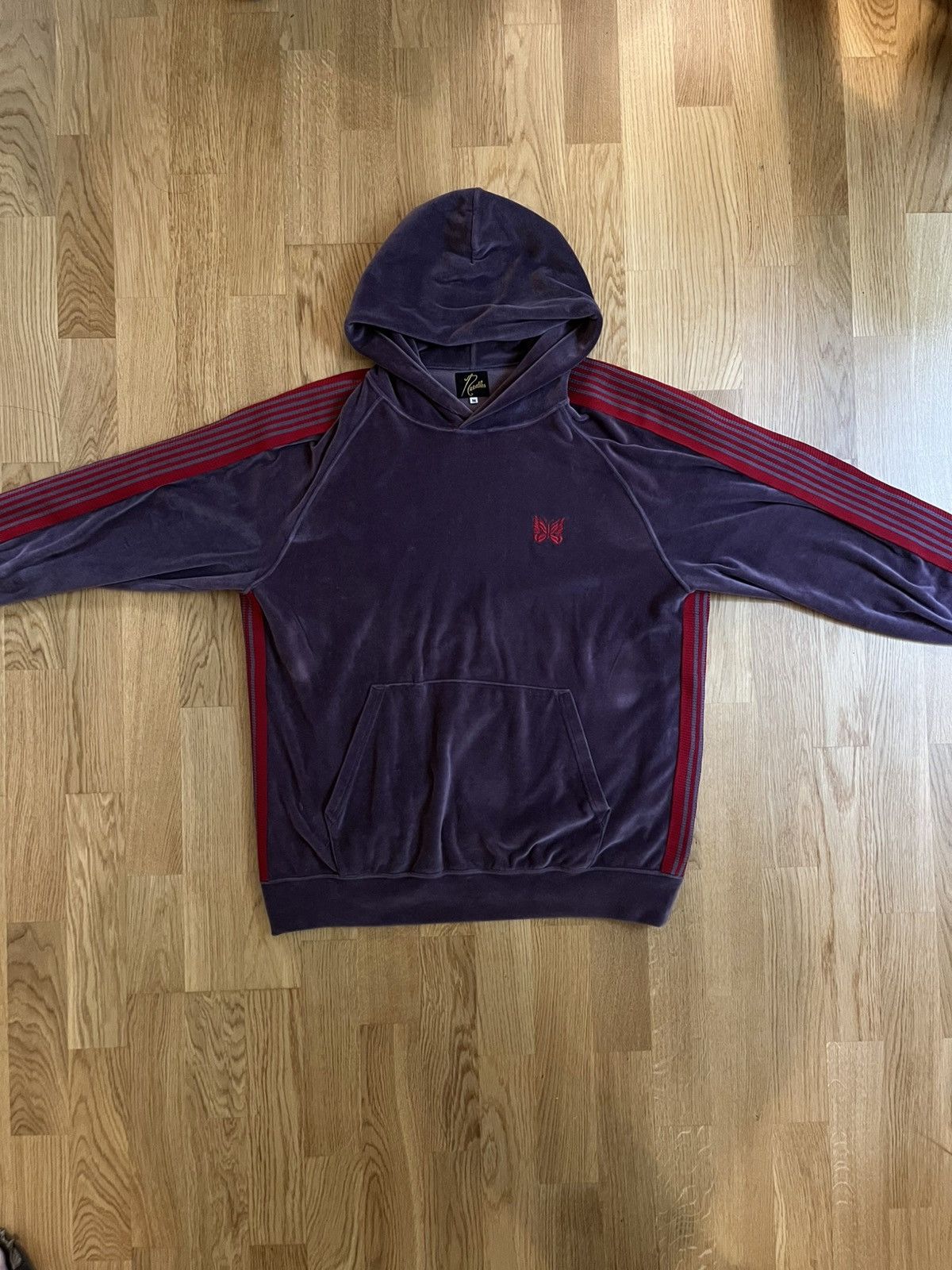 Needles Needles Velour Hoodie Size US M / EU 48-50 / 2 - 1 Thumbnail