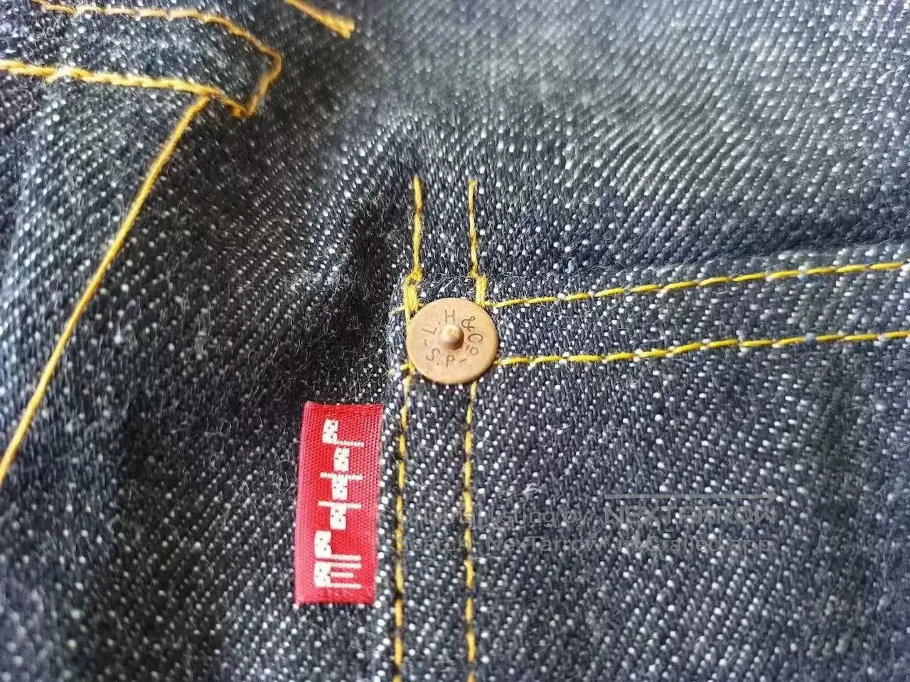 STILL BY HAND LITTLE HAND × CORE106 LH1942C Jeans. Size US S / EU 44-46 / 1 - 5 Thumbnail