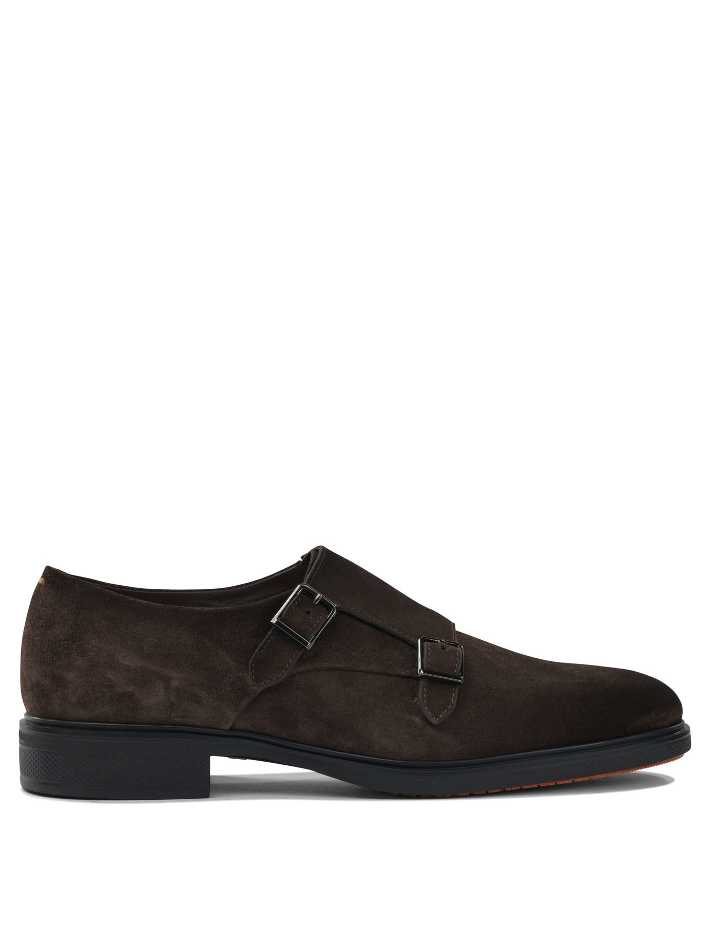 Santoni Santoni Suede Double Buckle Loafers UK 9.5 Men - USA Duties Paid Size US 10.5 / EU 43-44 - 1 Thumbnail