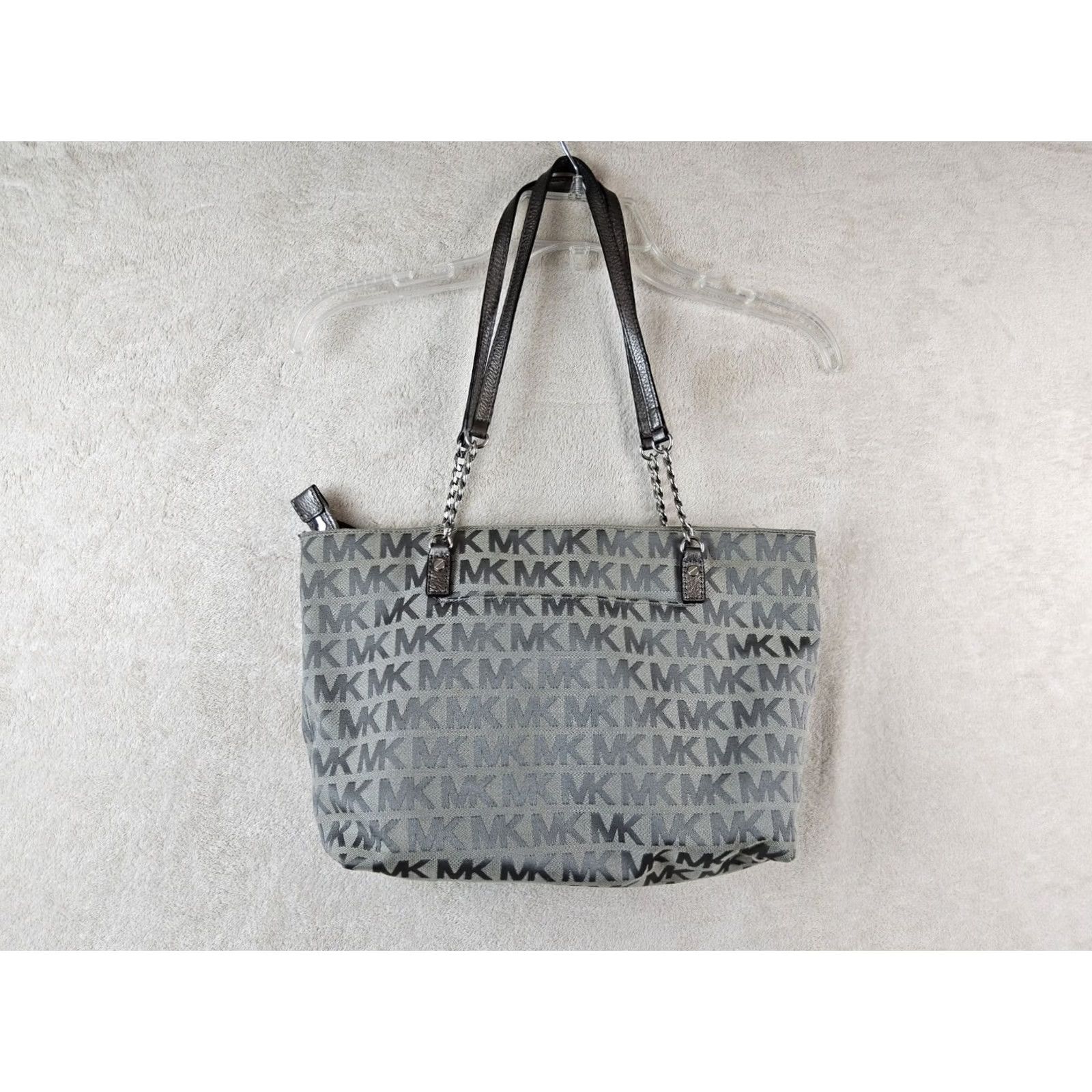 Michael Kors Michael Kors Tote Women Canvas Multicolor Purse Handbag MK Double Handles Shoulder Bag Size ONE SIZE - 6 Thumbnail