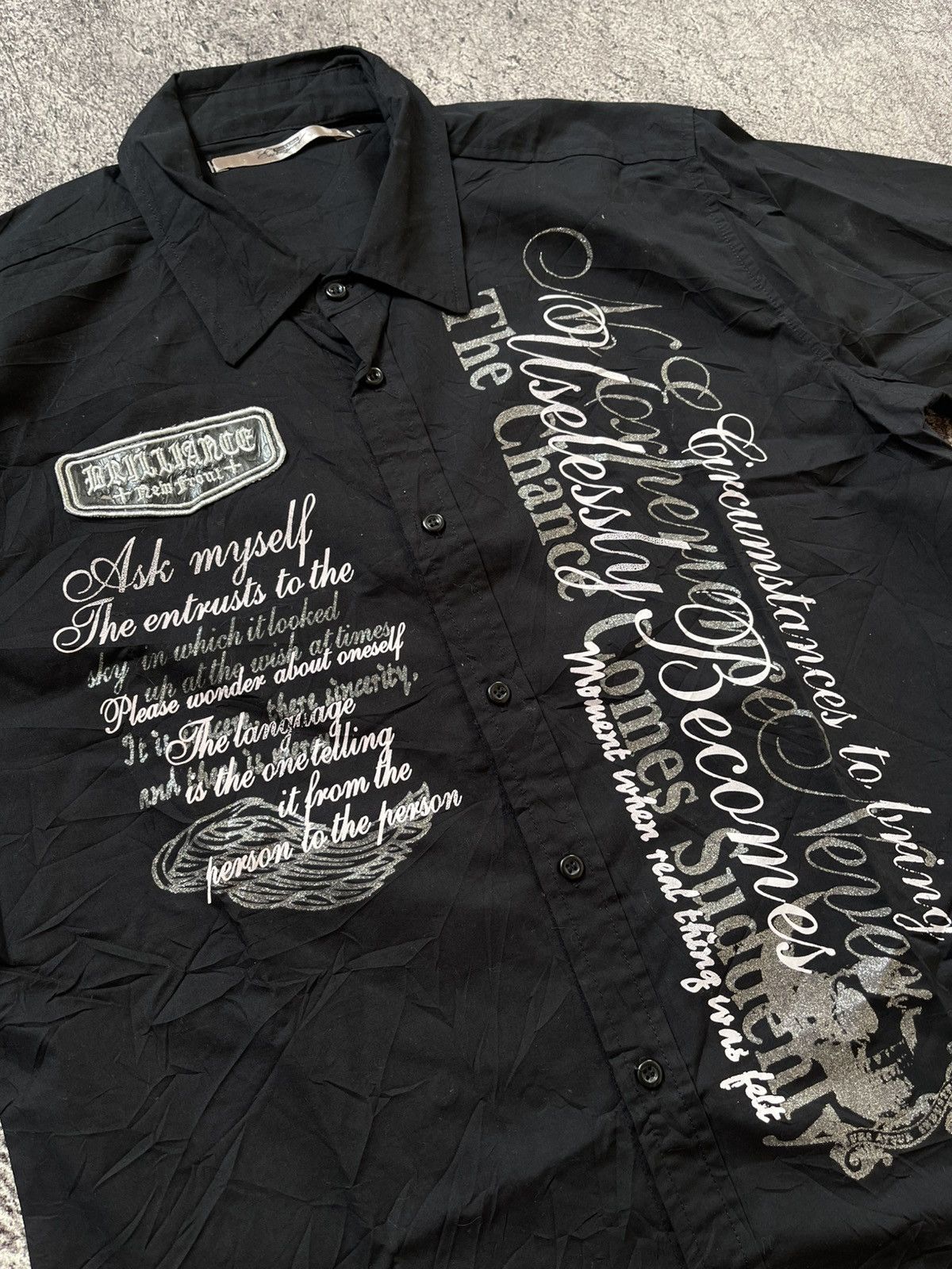 Japanese Brand Y2K Euroyal ifsixwasnine style shirt Size US L / EU 52-54 / 3 - 1 Thumbnail