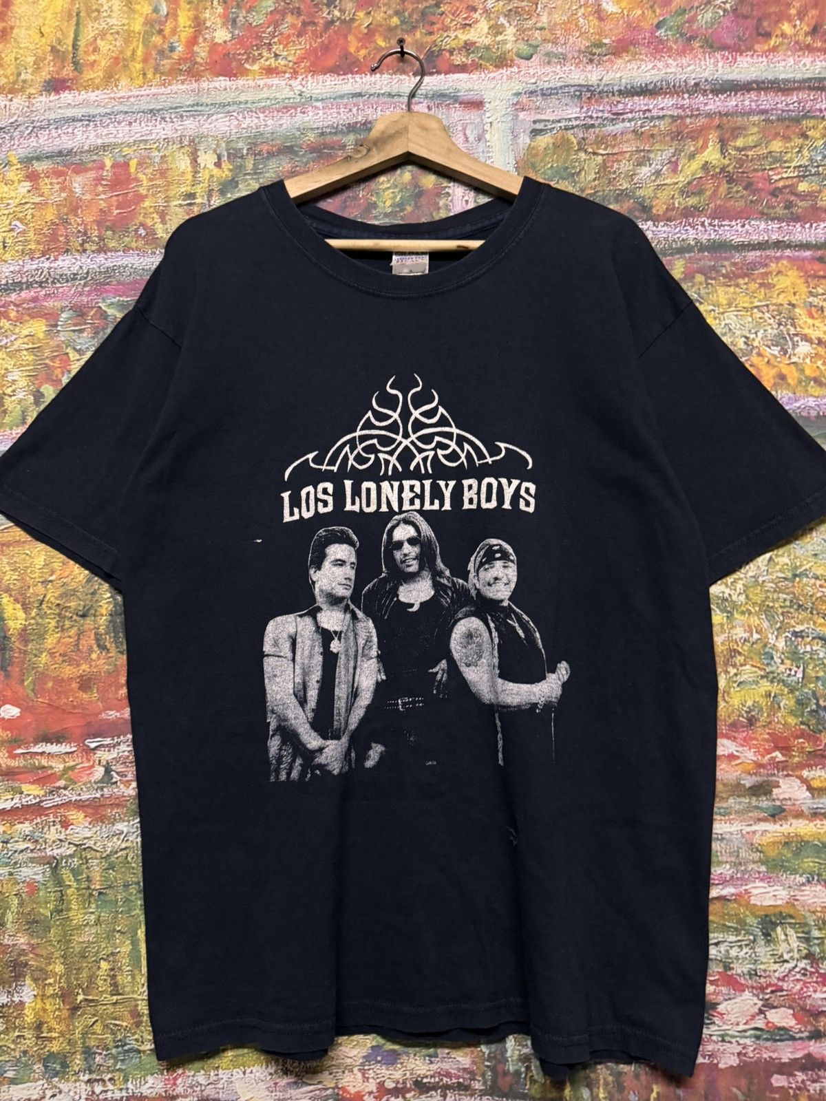 Band Tees Los Lonely Boy American Band Size US L / EU 52-54 / 3 - 3 Thumbnail