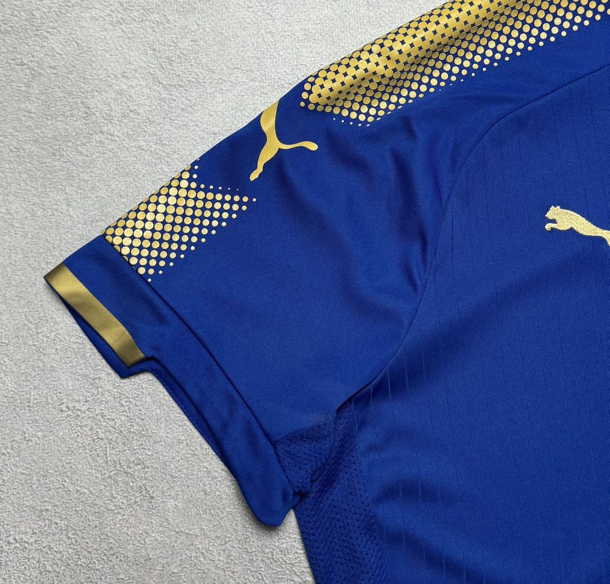 Puma Leicester City 2017 2018 Home Shirt Jersey Puma #9 Vardy Size US S / EU 44-46 / 1 - 5 Thumbnail
