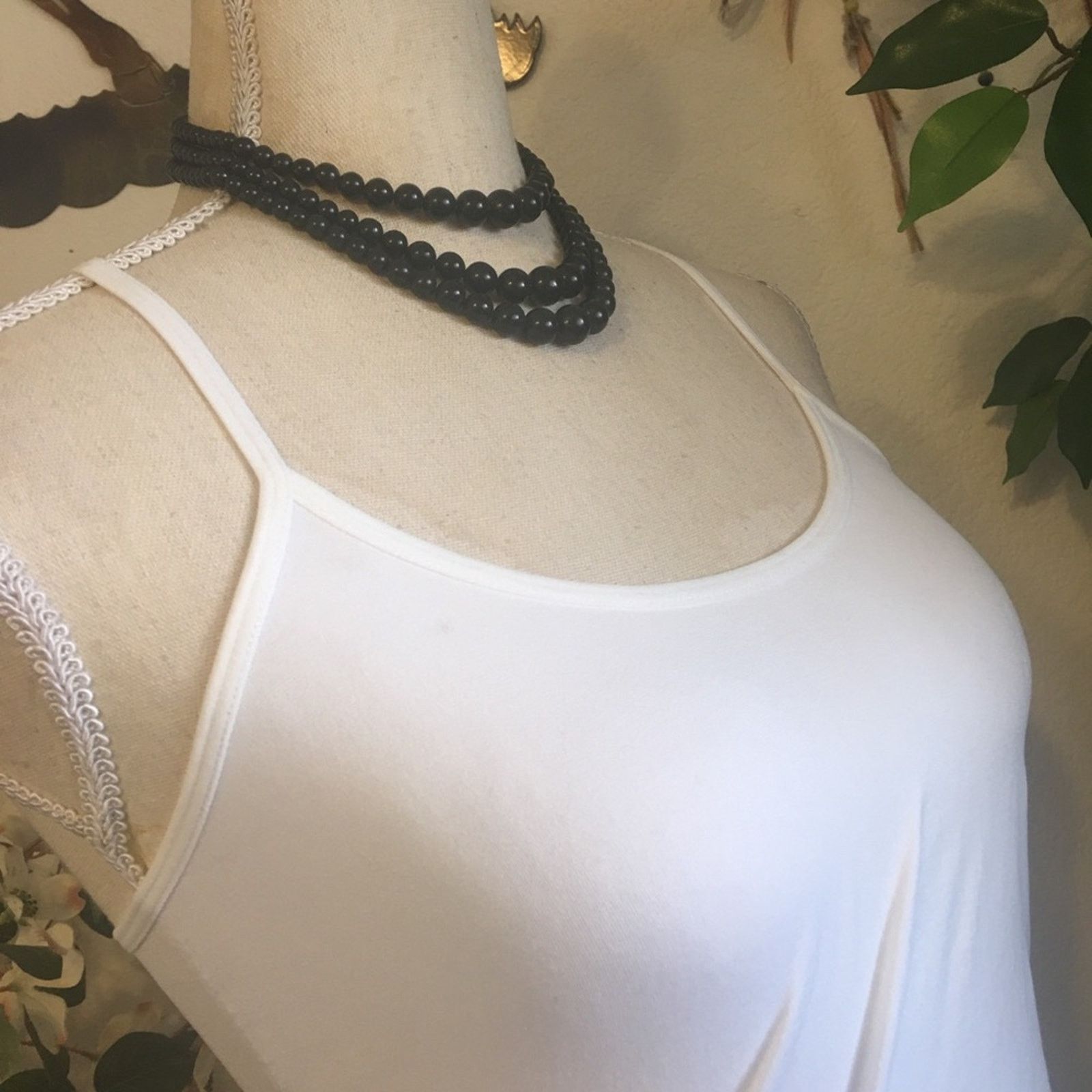 Vintage Vintage 50s triple strand bead choker necklace Size ONE SIZE - 2 Thumbnail