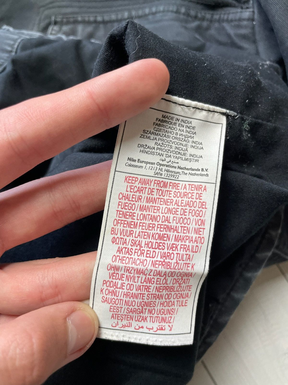 Vintage Vintage Nike denim jacket rare distressed rare size XL Size US XL / EU 56 / 4 - 9 Thumbnail