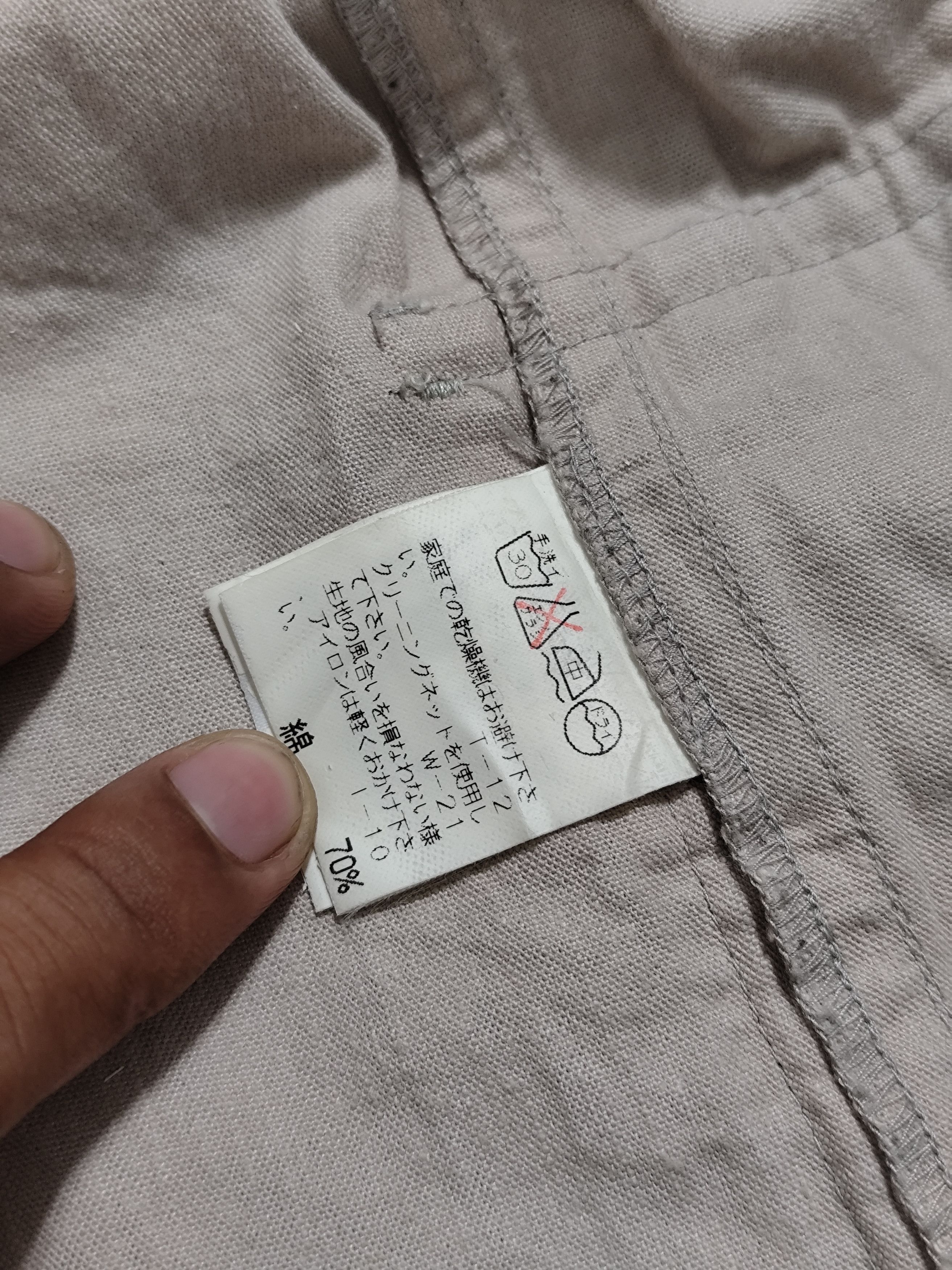 Issey Miyake ISSEY MIYAKE PLANTATION BUTTONS UP JACKET Size US M / EU 48-50 / 2 - 10 Thumbnail