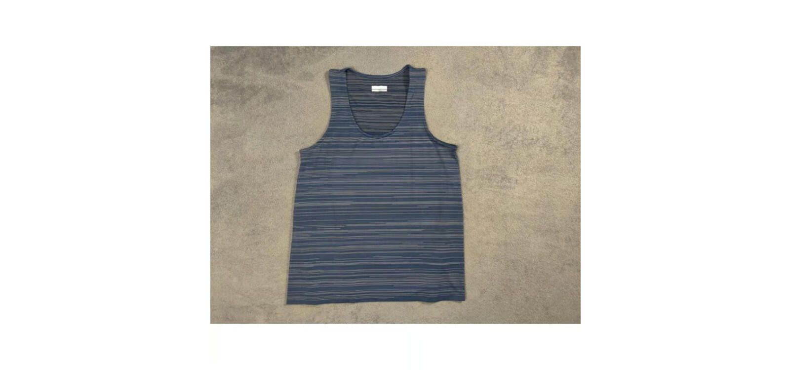 Columbia Columbia Shirt Adult Men's Large Dark Blue Activewear Tank Size US L / EU 52-54 / 3 - 1 Thumbnail