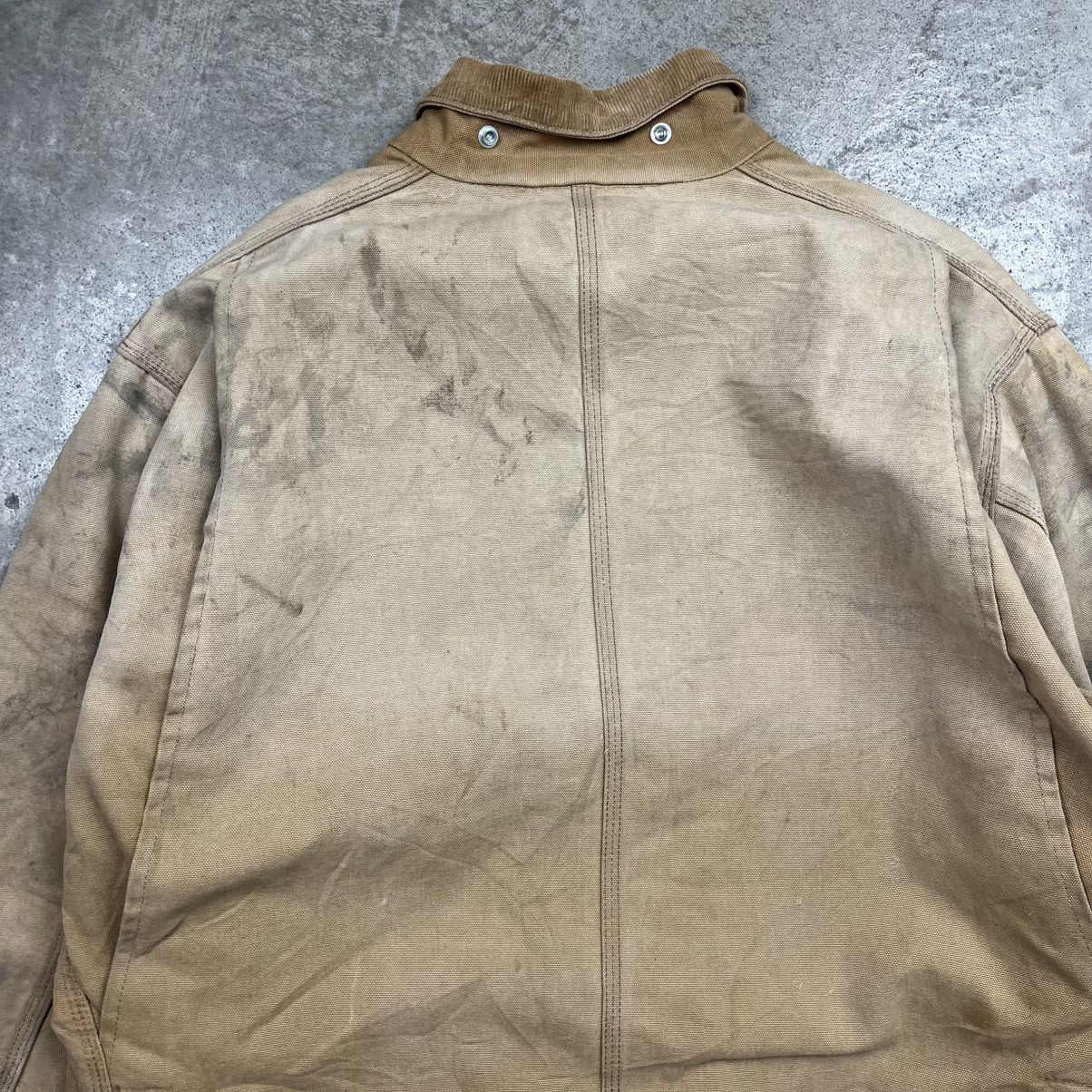 Carhartt 1990s carhartt chore jacket heavily distressed Size US XL / EU 56 / 4 - 23 Thumbnail