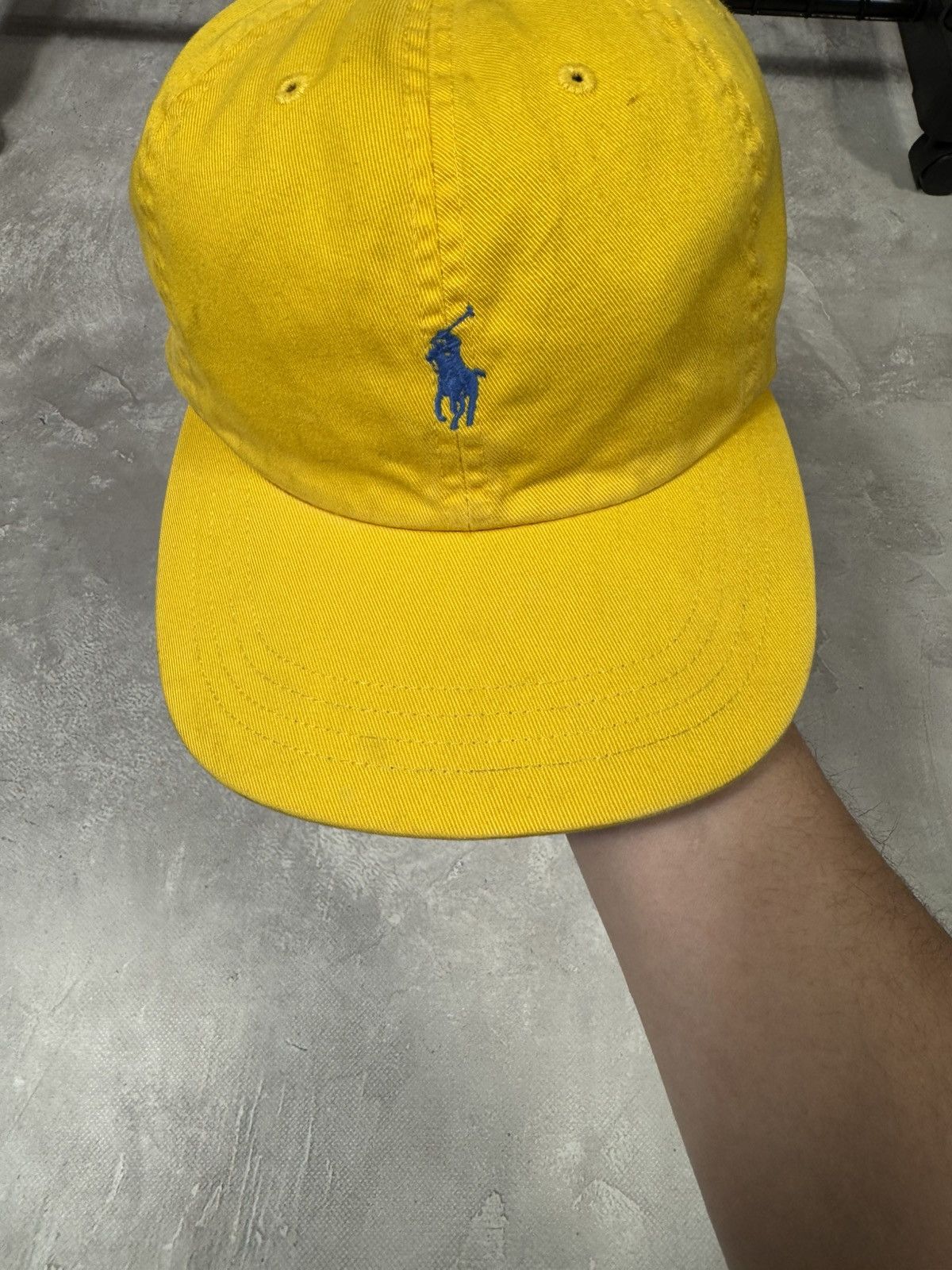 Vintage Vintage Polo Ralph Lauren Distressed Cap Size ONE SIZE - 5 Thumbnail