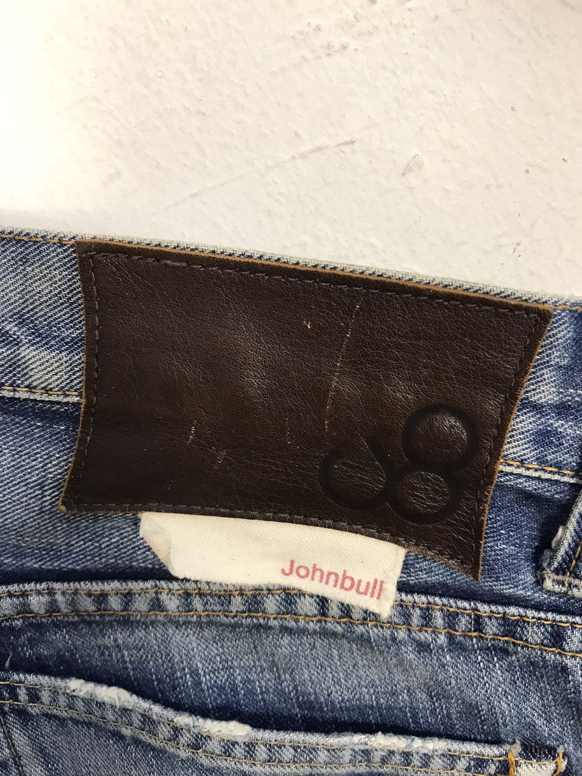 Japanese Brand × Johnbull × Vintage Vintage John Bull Selvedge Workwear Design Denim Jeans Size US 30 / EU 46 - 14 Thumbnail