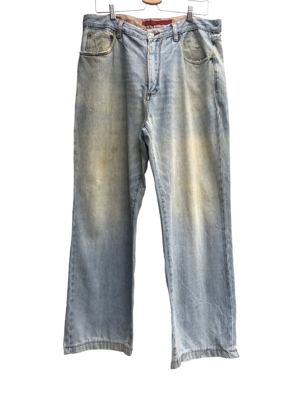 image of Jnco x Nautica Vintage Nautica Jeans in Blue Wash, Men's (Size 35)