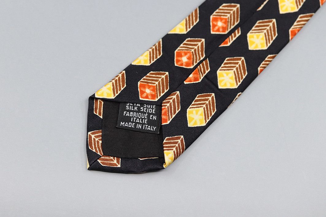 Hugo Boss Hugo Boss Silk Tie with Abstract Pattern – Made in Italy Size ONE SIZE - 4 Thumbnail
