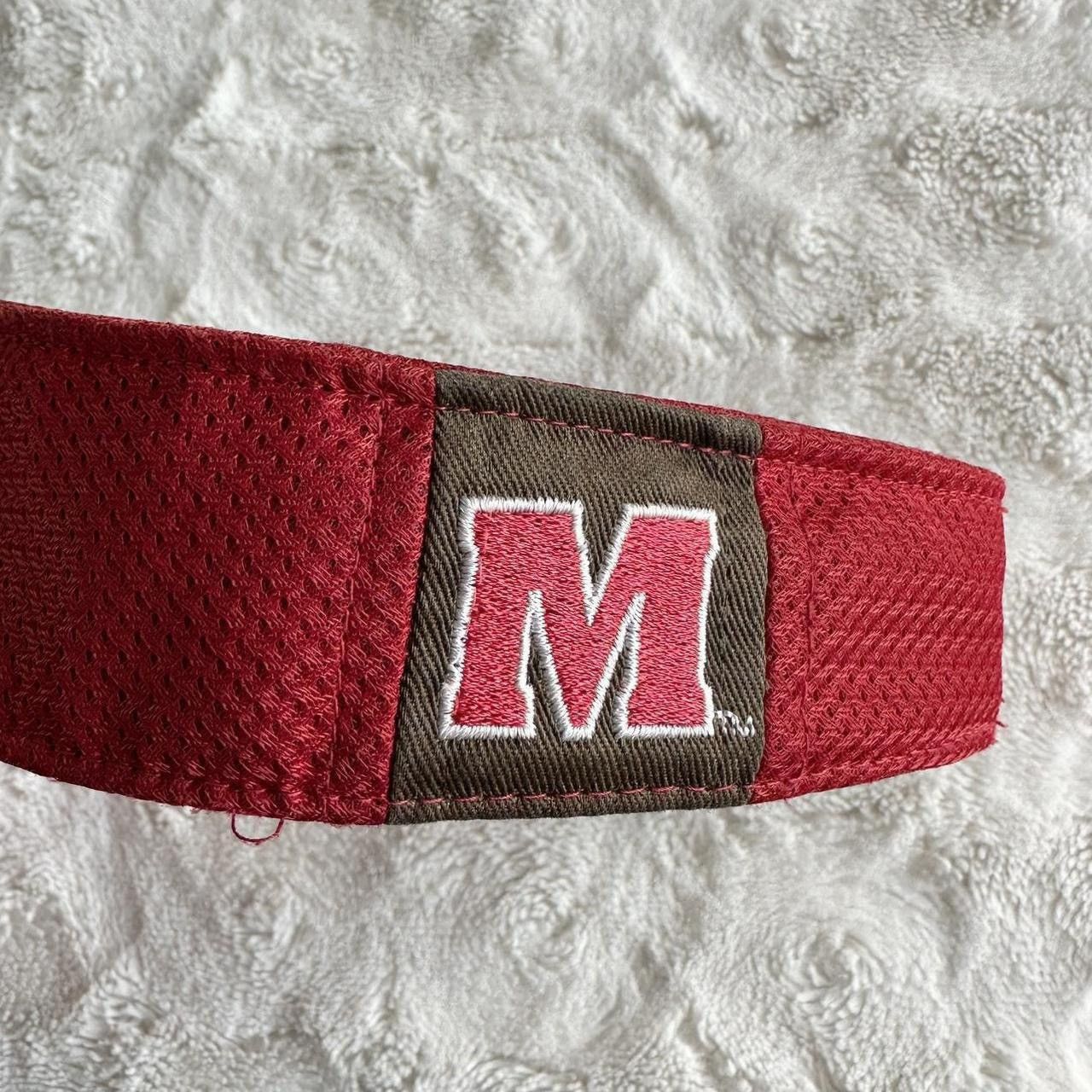 Colosseum Athletics Vintage University of Maryland Hat Visor Adult OS Terps UMD Size ONE SIZE - 7 Thumbnail