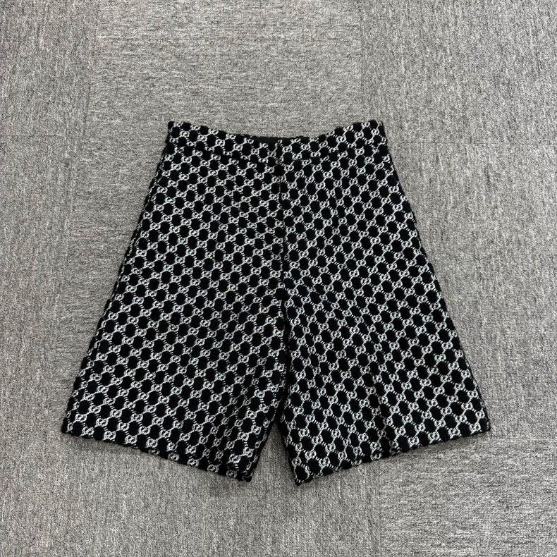 Gucci 25ss Double G Print Shorts-yf