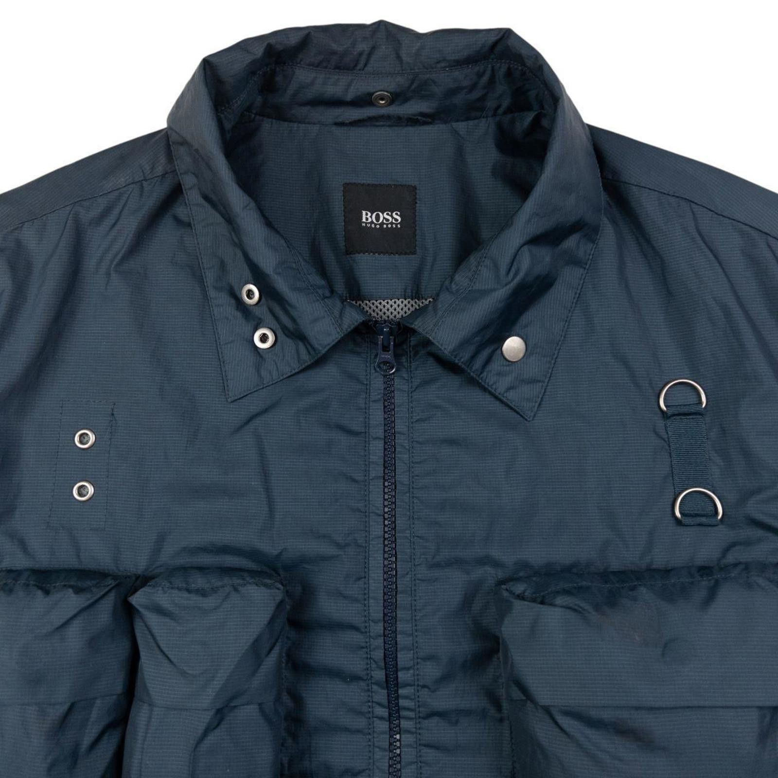 Hugo Boss Vintage Hugo Boss Lightweight Cargo Jacket Size Size US XL / EU 56 / 4 - 3 Thumbnail