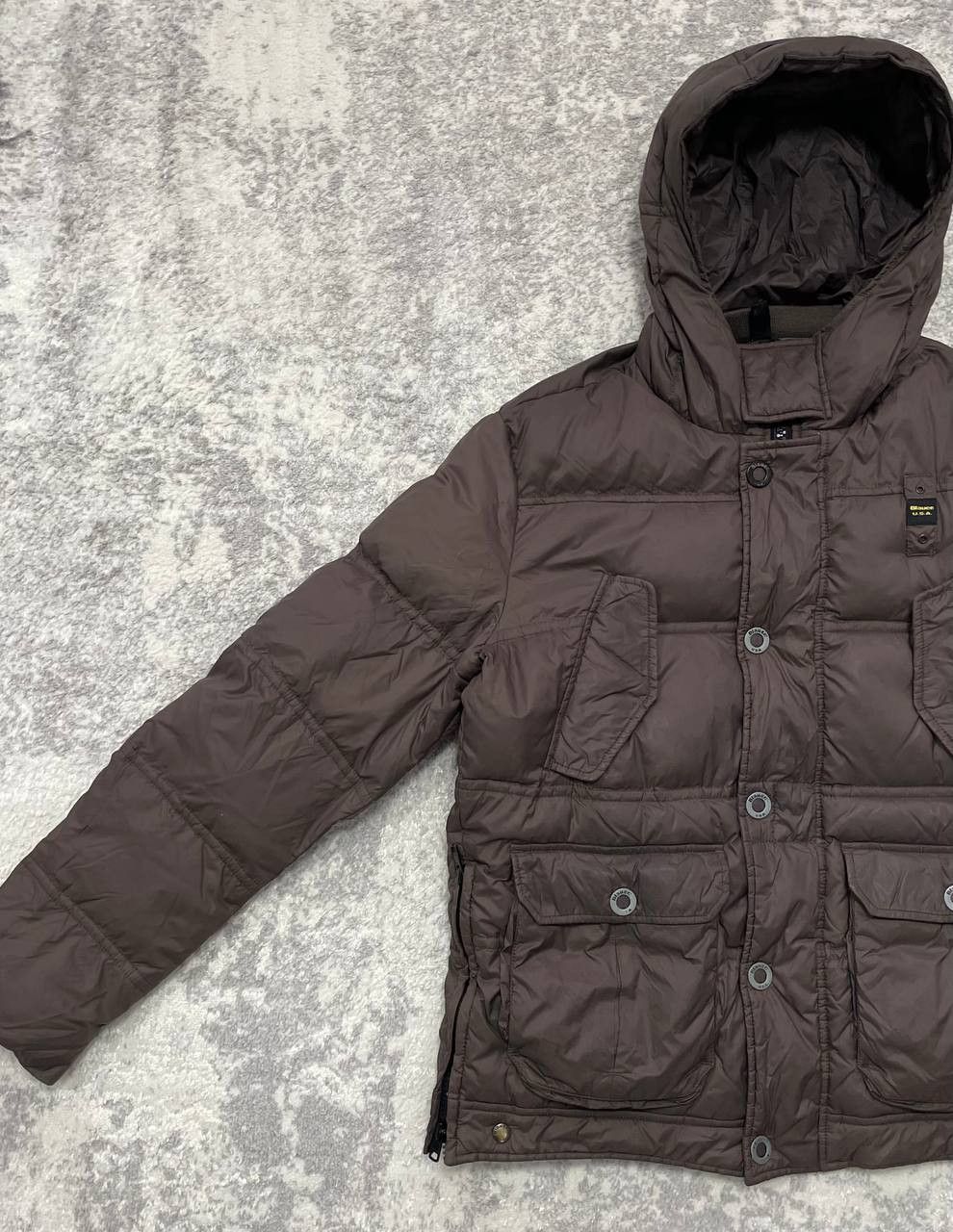 Other Men's Blauer U.S.A. Down Jacket Brown Puffer Coat Duck Down Size US L / EU 52-54 / 3 - 2 Thumbnail