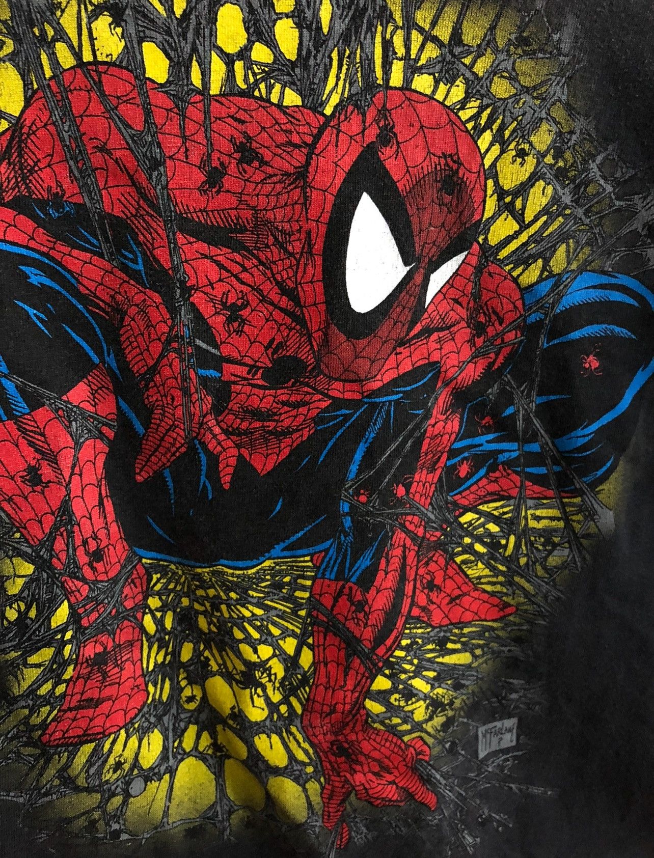 Hanes × Marvel Comics × Vintage Vintage Spiderman Longsleeve Size US M / EU 48-50 / 2 - 2 Thumbnail