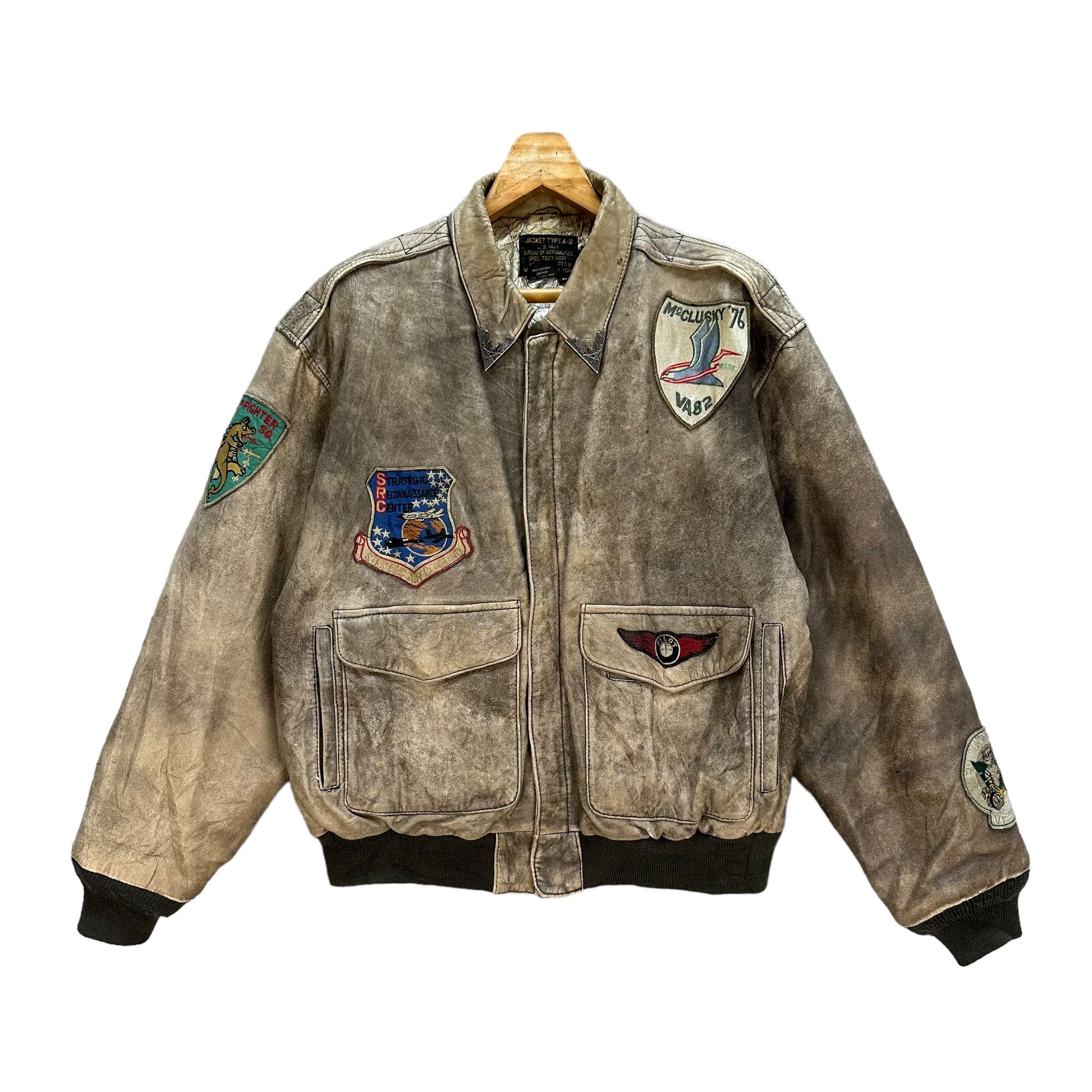 90s Leather Bomber Jacket 80s Vintage Short Leather Bomber Jacket