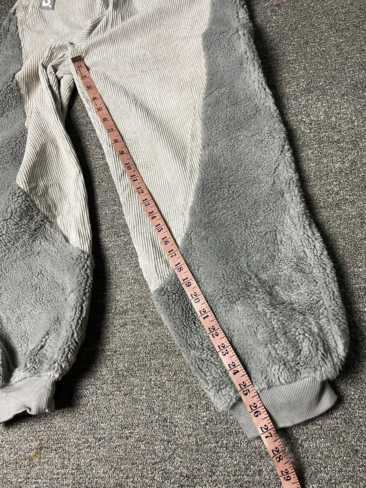 Japanese Brand DARICH Brand Corduroy + Fuzzy Sweatpants (161) Size 22" - 5 Thumbnail