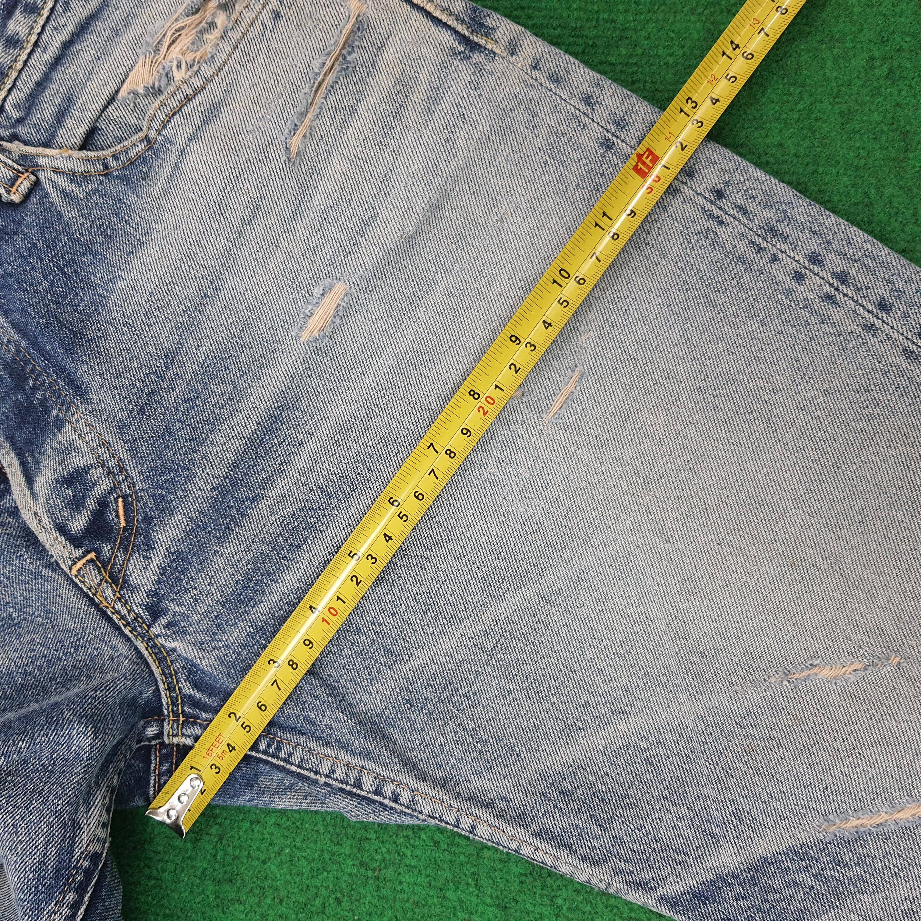 HOLLYWOOD RANCH MARKET Vintage Hollywood Ranch Market HRM Distressed Jeans C244N29 Size US 32 / EU 48 - 14 Thumbnail