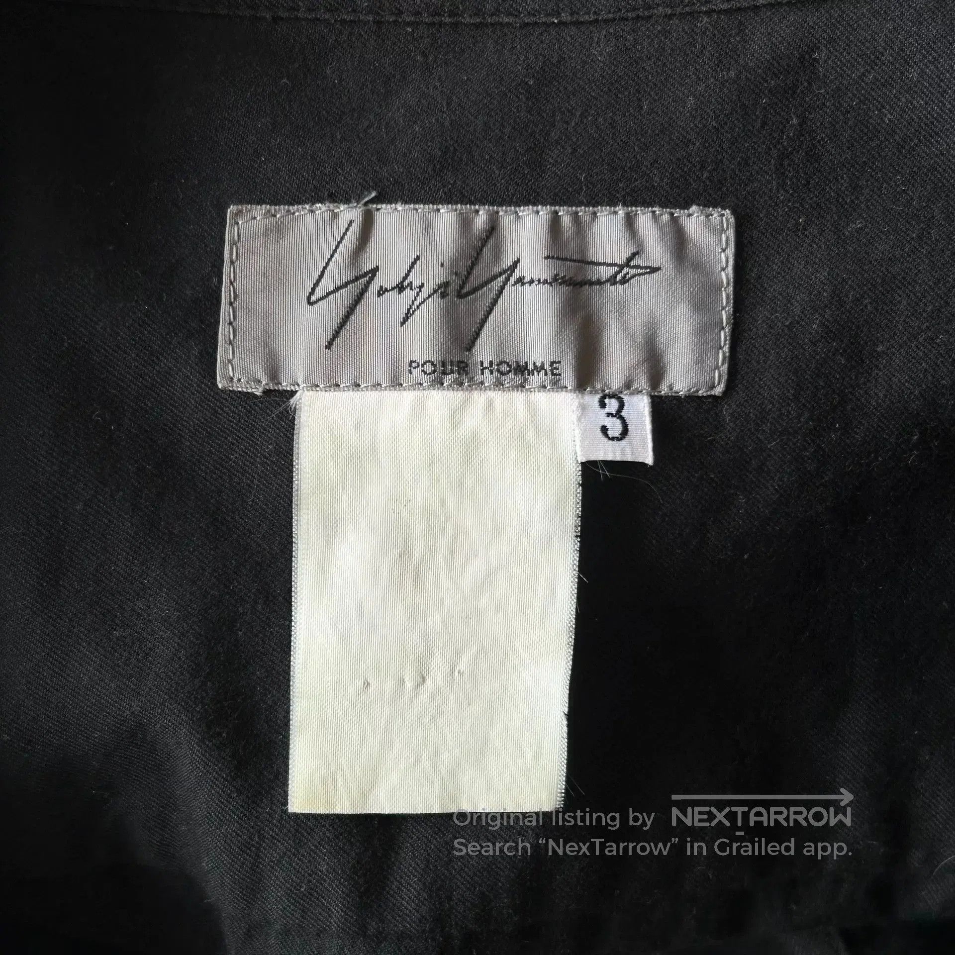 Yohji Yamamoto Yohji Yamamoto Short Sleeve Black Shirt. Size US M / EU 48-50 / 2 - 5 Thumbnail
