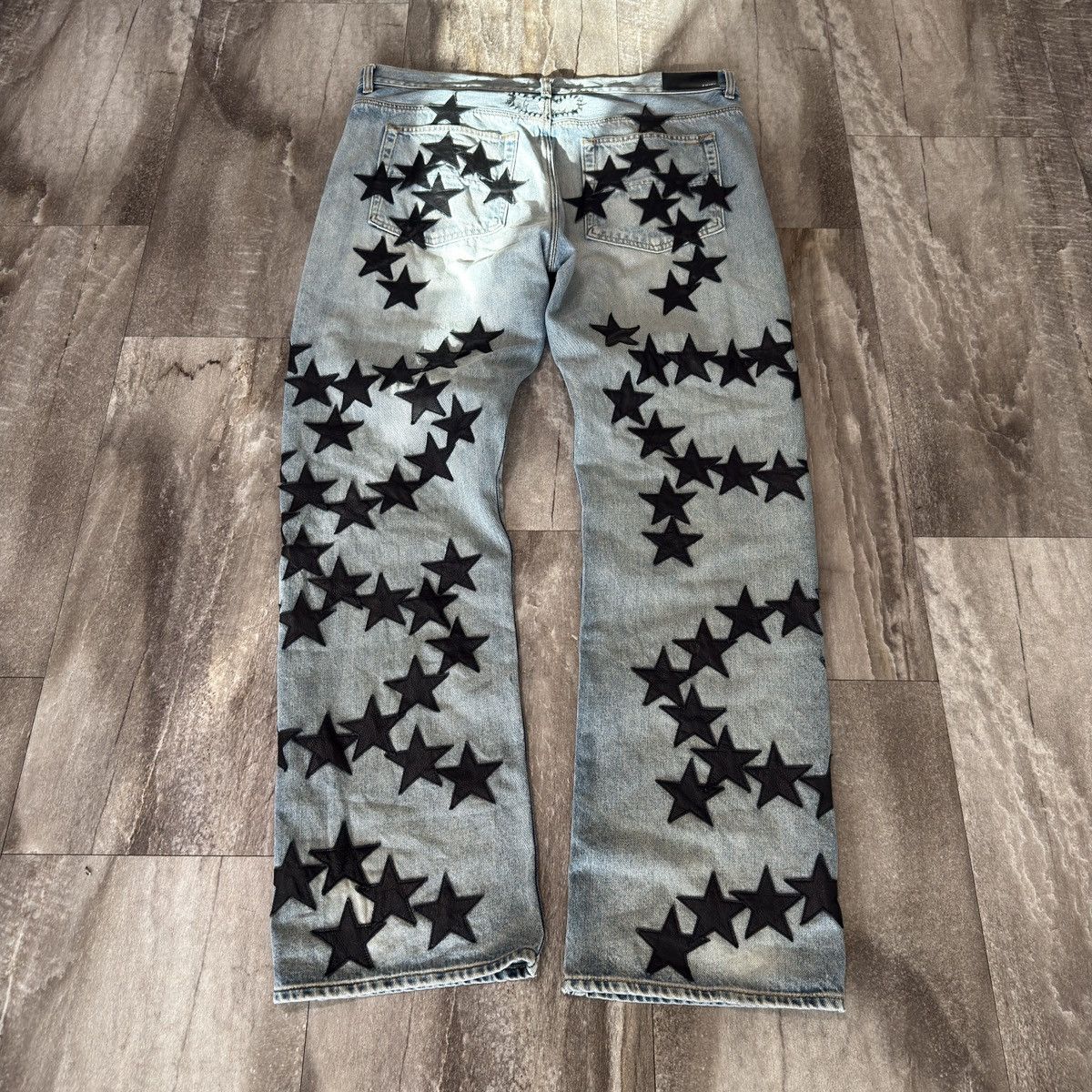 Amiri amiri flooded star patch jeans Size US 38 / EU 54 - 5 Thumbnail