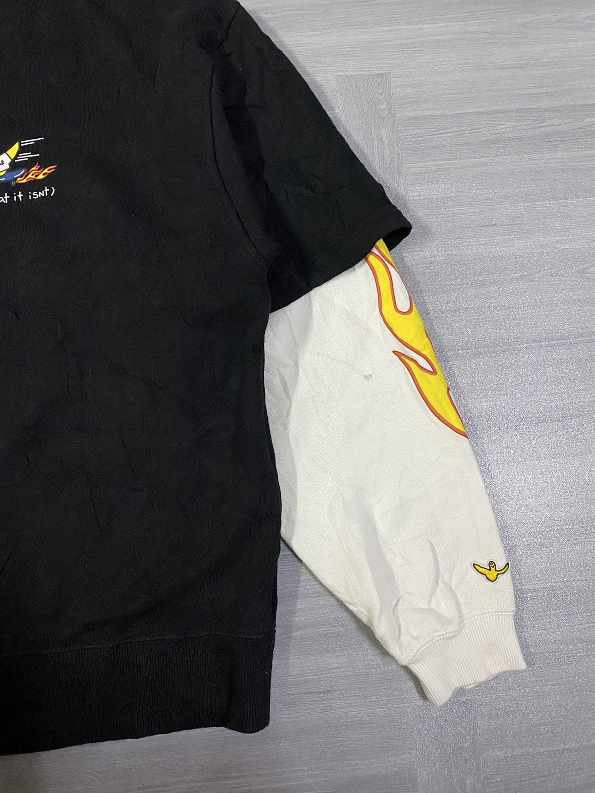 Other MARK GONZALES Men's Fleece-Lined Big Sweatshirt FIRE Size US M / EU 48-50 / 2 - 7 Thumbnail