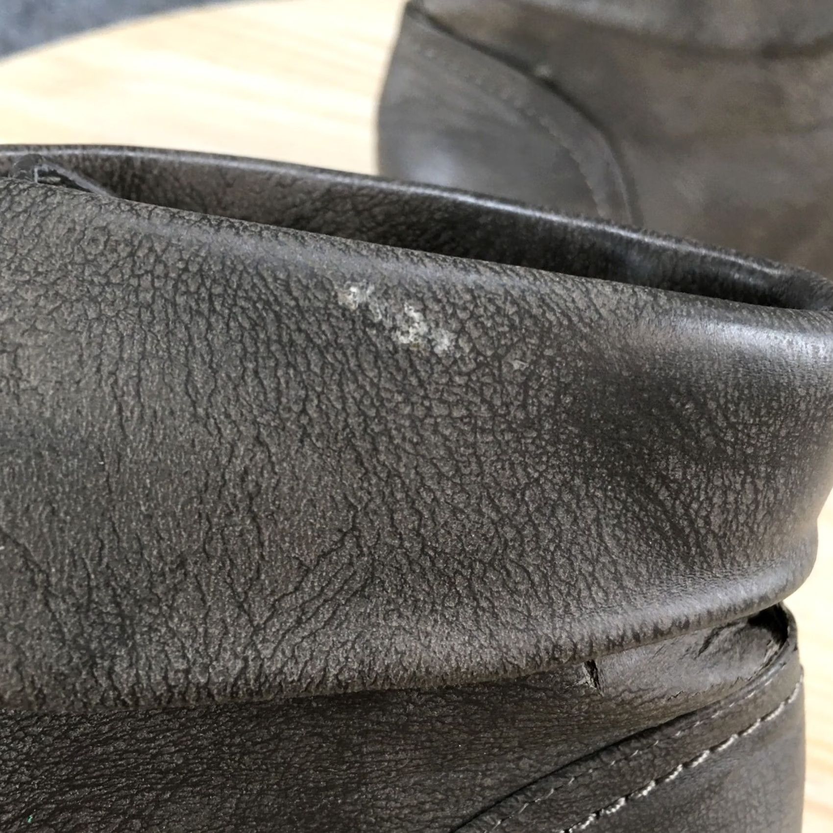 Vintage White Mountain Cliffs Boots Womens 9.5 M Tango Ankle Bootie Gray Faux Leather Casual Comfort Size US 10 / IT 40 - 5 Thumbnail