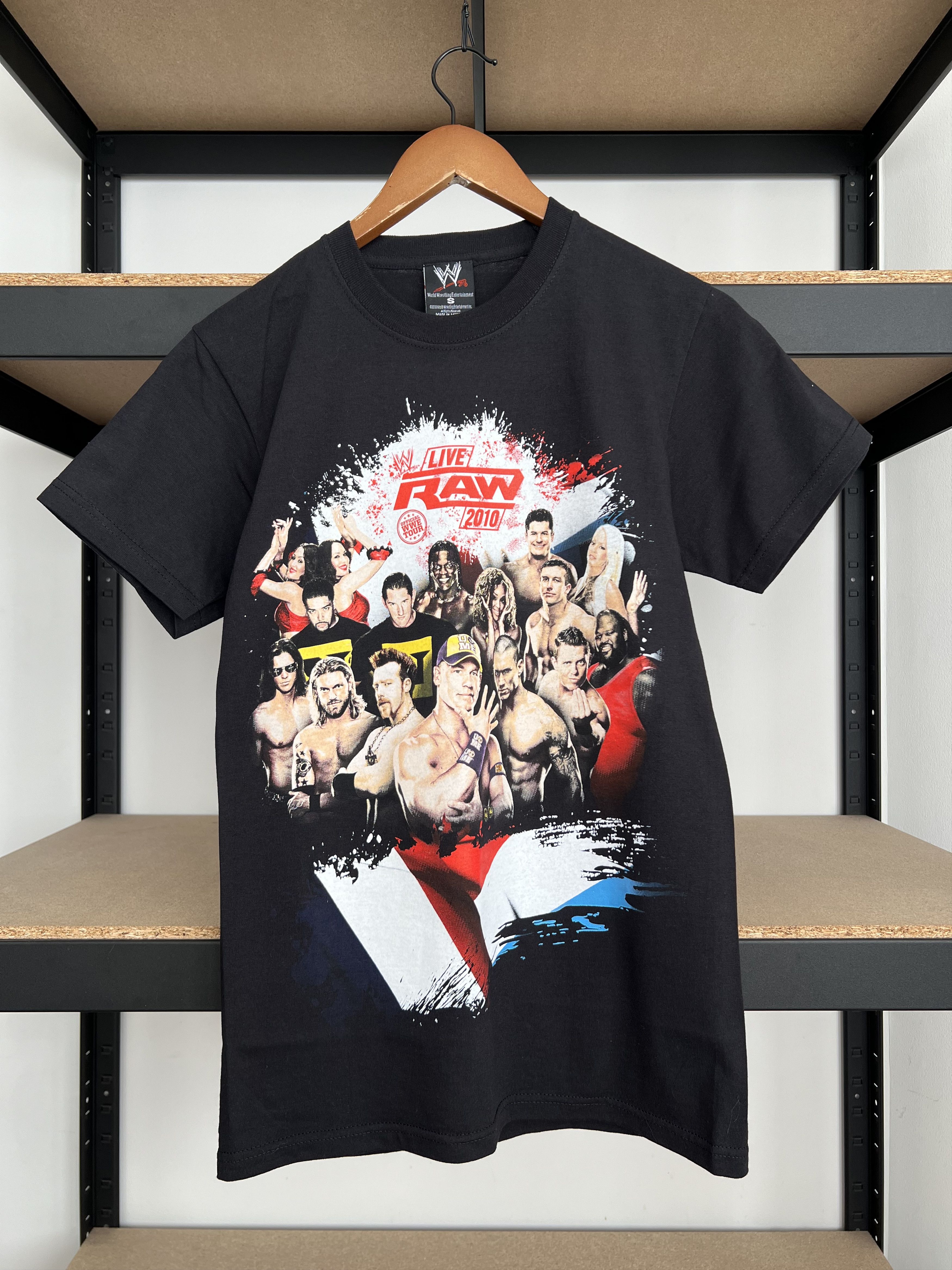 WWE Vintage 2010 WWE Live RAW John Cena Randy Orton T-shirt Size US S / EU 44-46 / 1 - 1 Thumbnail