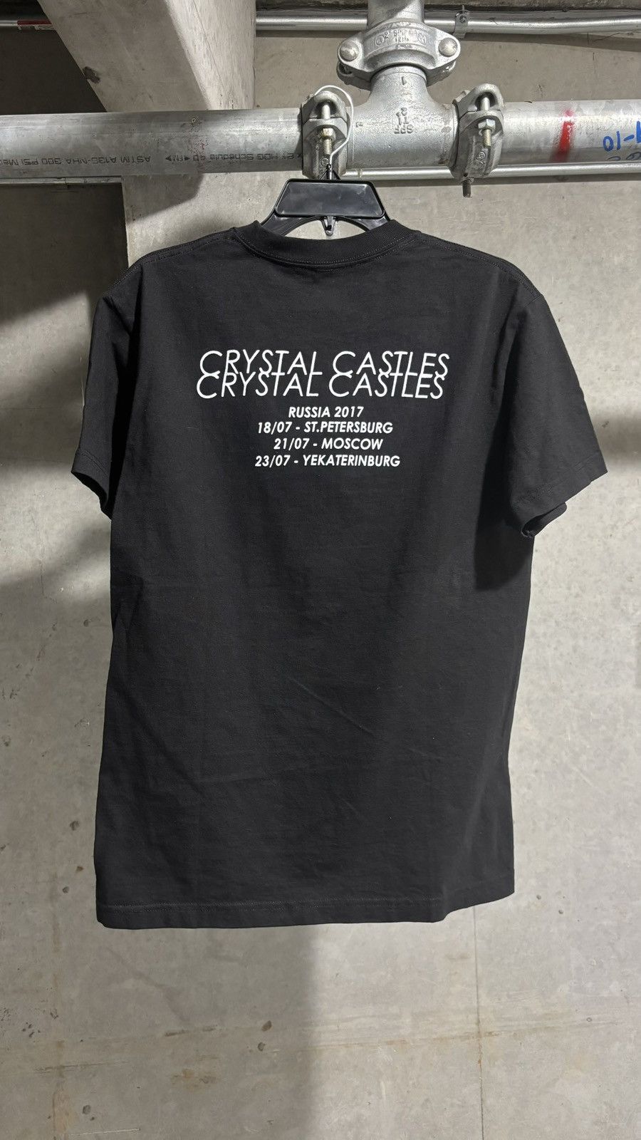 Band Tees Crystal Castles Russia Tour Tee Size US M / EU 48-50 / 2 - 3 Thumbnail