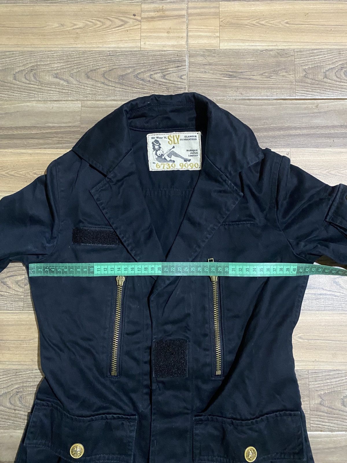 Japanese Brand SLY 6830 9090 MILITARY JACKET UNISEX Size US S / EU 44-46 / 1 - 15 Thumbnail