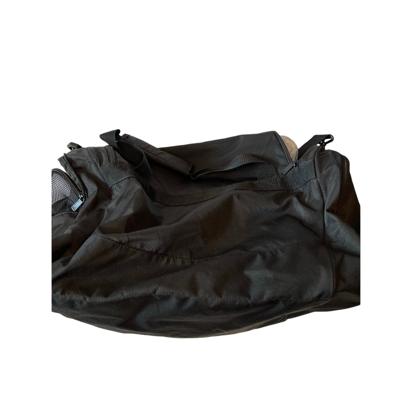 Adidas Adidas Black White Gym Bag 18"x12"x12" Size ONE SIZE - 3 Thumbnail
