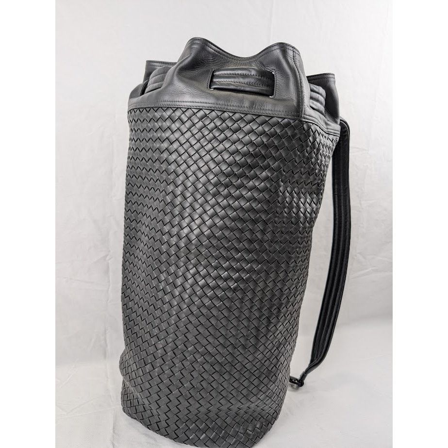 Bottega Veneta o1rshd1 Size: OS / Intrecciato Duffle Bag in Black Size ONE SIZE - 2 Thumbnail