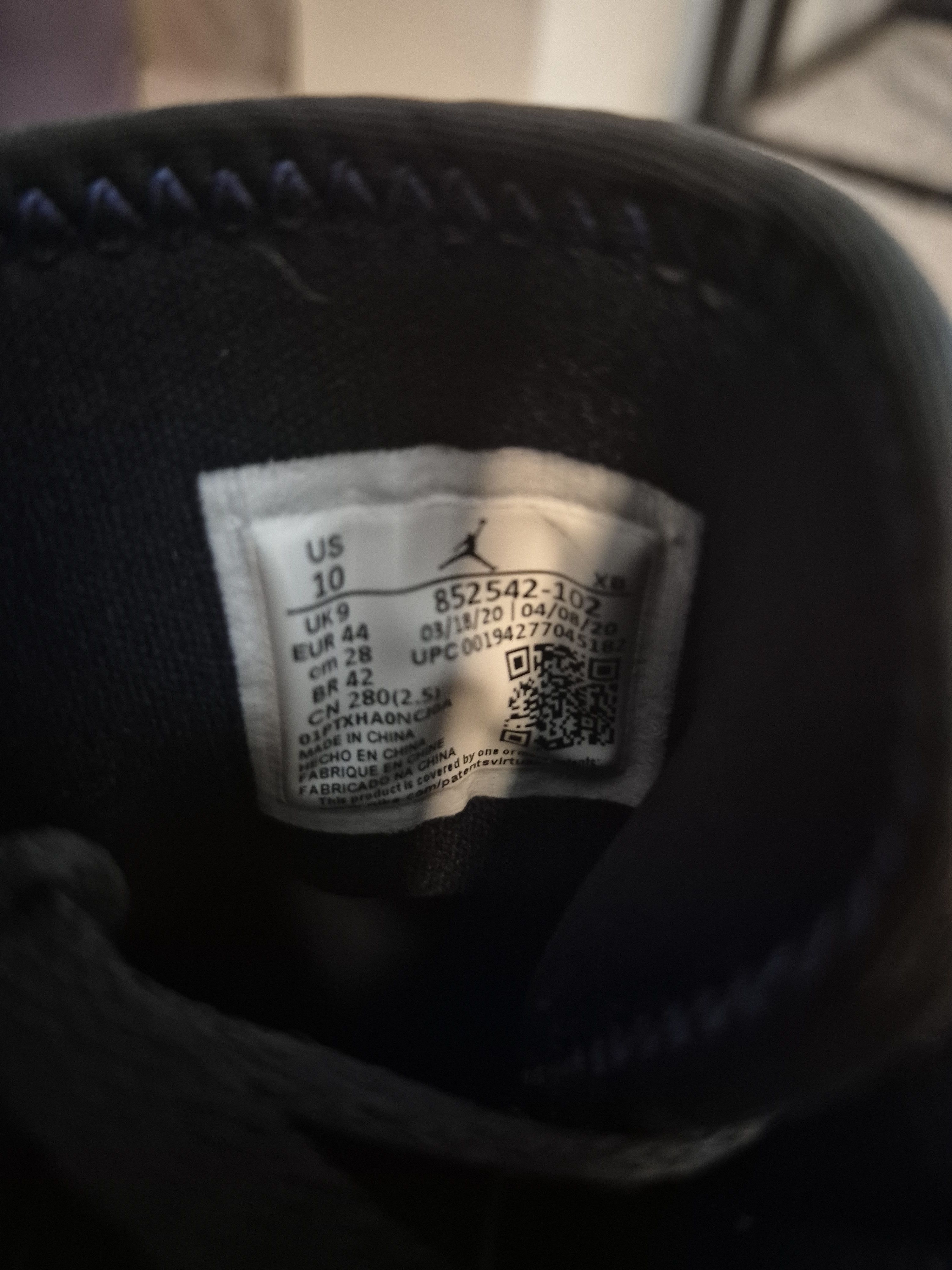 Nike Jordan 1 Mid SE Royal Black Size US 9.5 / EU 42-43 - 6 Thumbnail