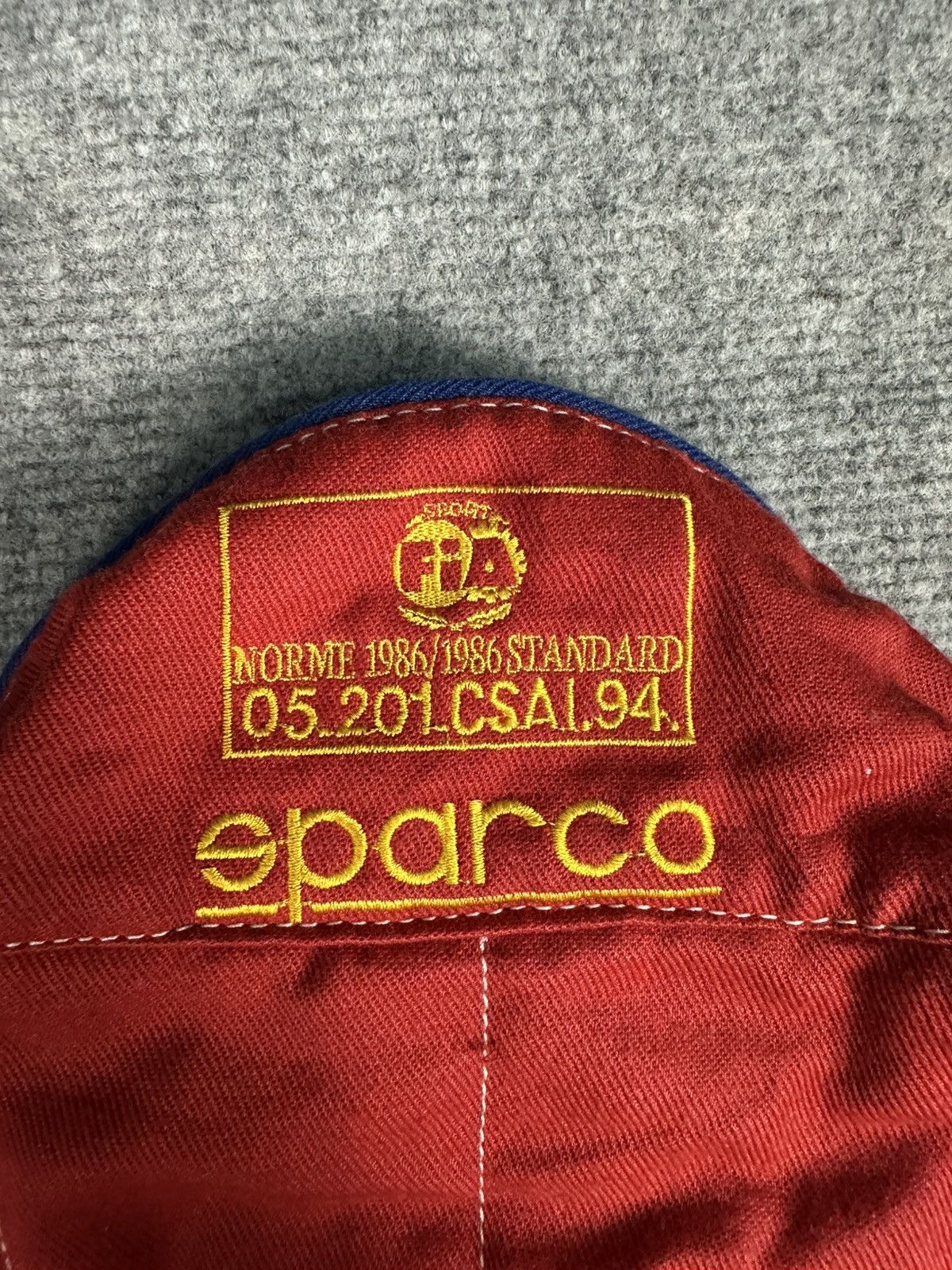 Sports Specialties Vintage Sparco Jumpsuit FIA Toyota Shell Sponsor Nice Design Size US 34 / EU 50 - 11 Thumbnail
