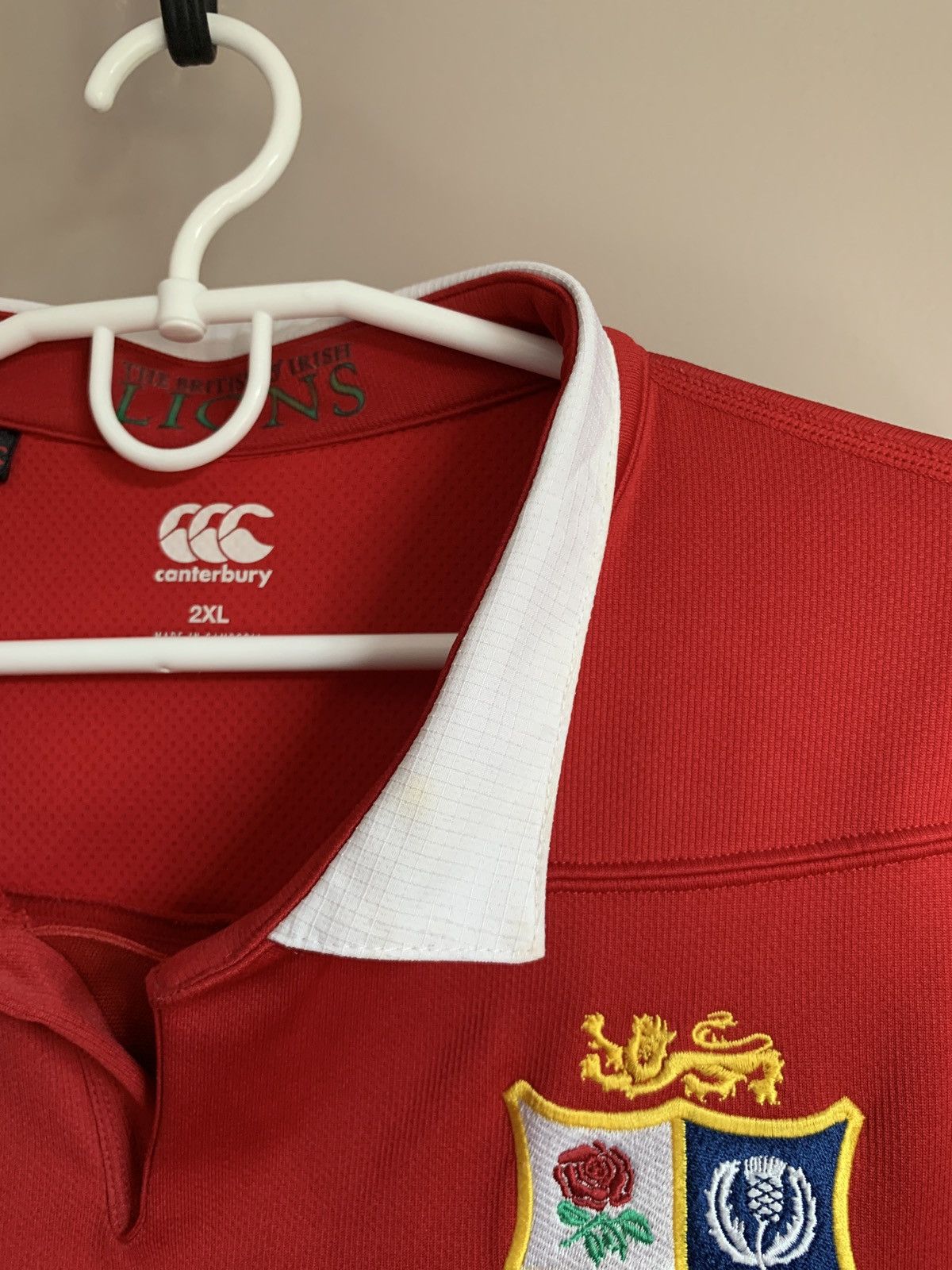 Canterbury of New Zealand British and Irish Lions Rugby Union Shirt Canterbury Sz XXL Size US XXL / EU 58 / 5 - 10 Thumbnail