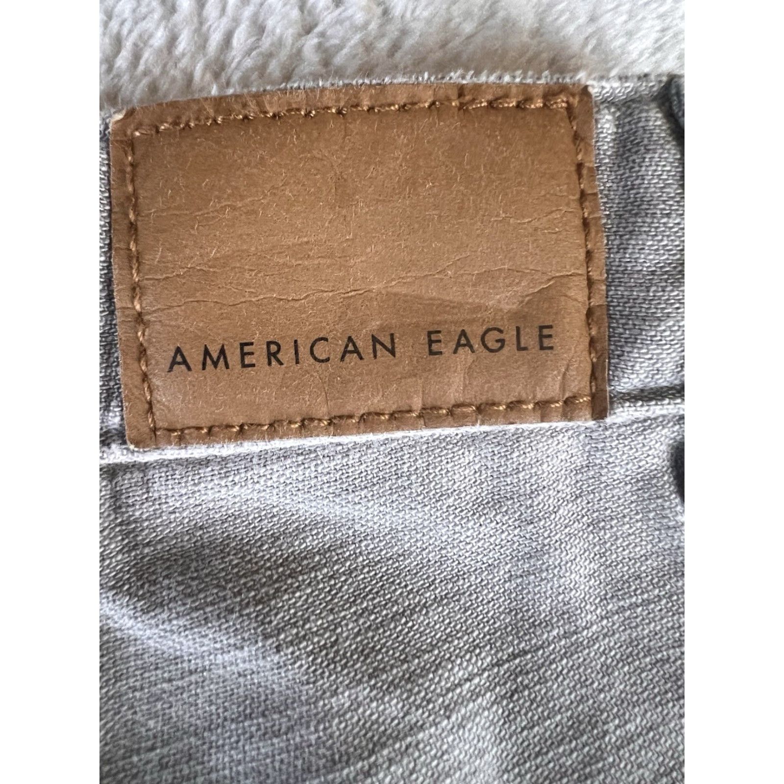 American Eagle Outfitters VINTAGE American Eagle Outfitters 90s Straight Carpenter Pants Womens 12 Gray NWT 9 Size 34" / US 12 / IT 48 - 7 Thumbnail