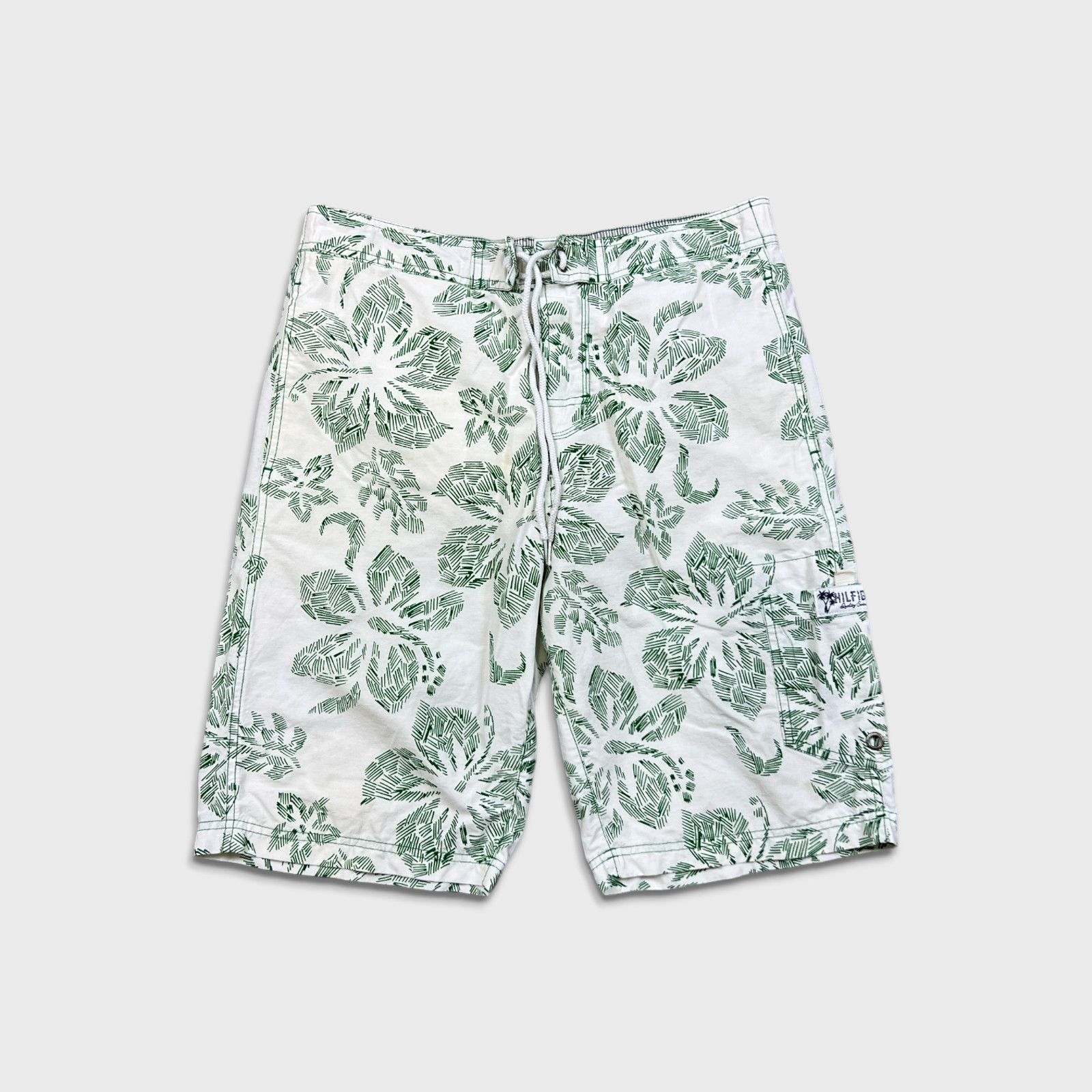 Tommy Hilfiger × Vintage Tommy Hilfiger Shorts Medium Pocketed Lined Swimming Trunks Size US 34 / EU 50 - 1 Thumbnail