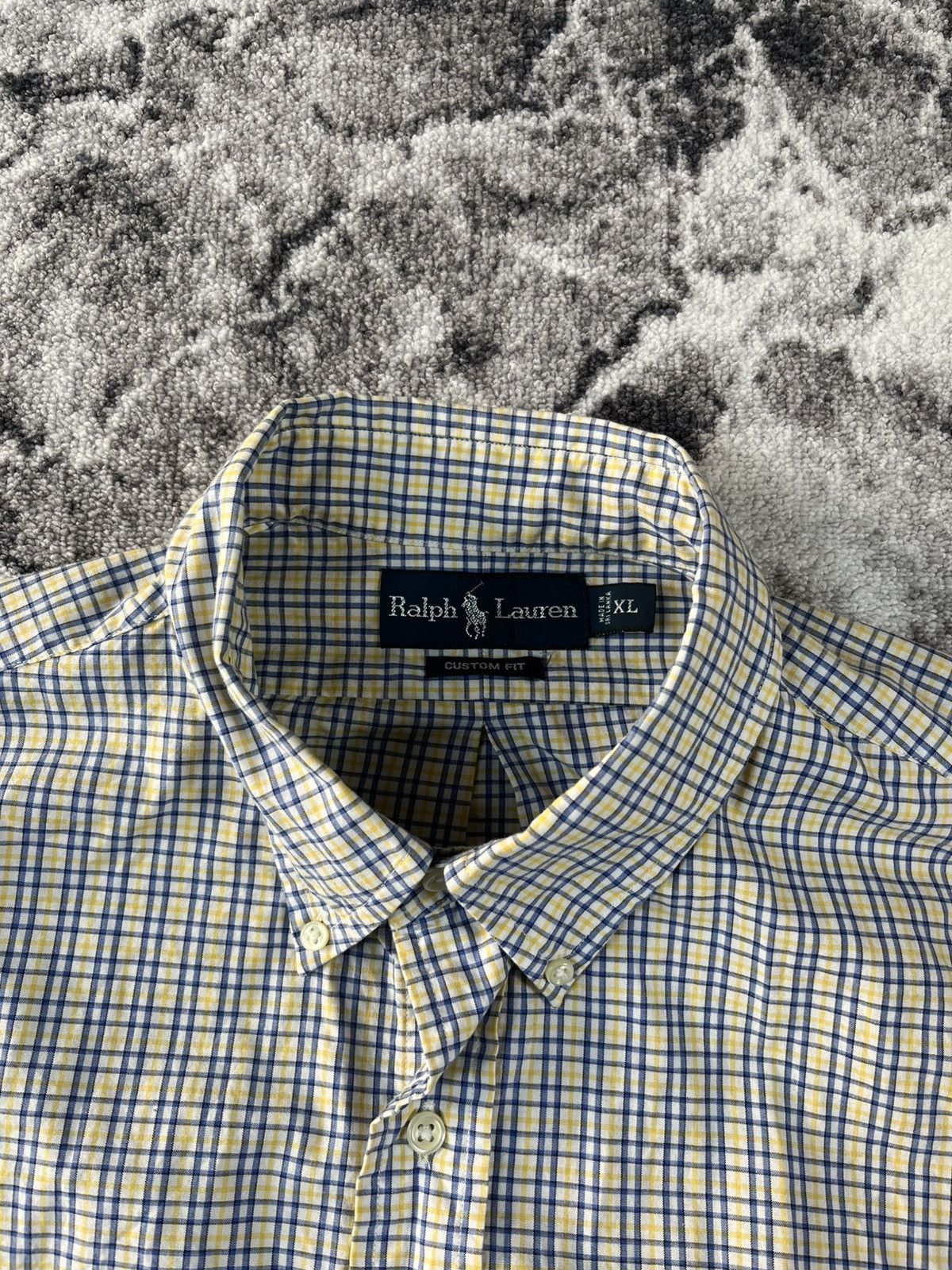 Polo Ralph Lauren Ralph Lauren Custom Fit Check Shirt XL Size US XL / EU 56 / 4 - 6 Thumbnail
