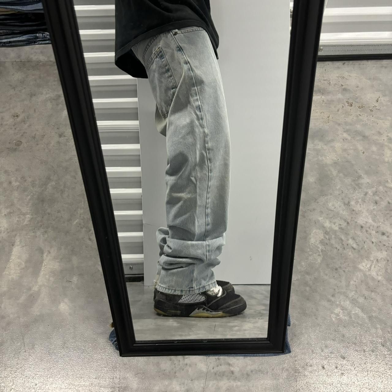 Japanese Brand × Vintage Vintage Y2K/2000s Grunge Light Wash Skater Denim Jeans! Size US 34 / EU 50 - 2 Thumbnail