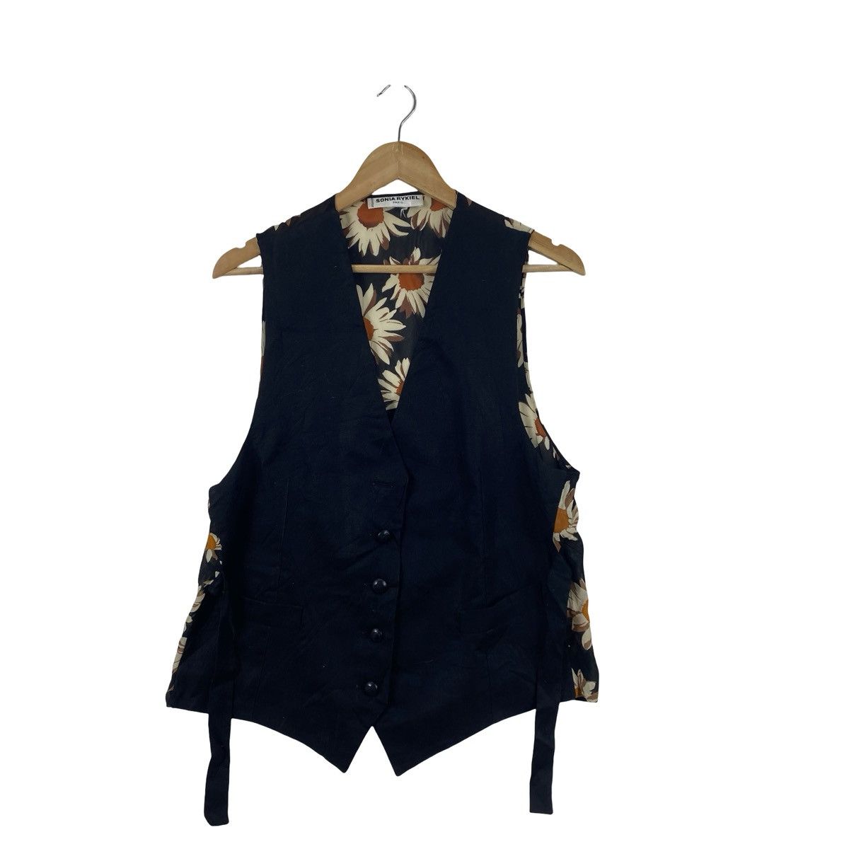 Sonia Rykiel Vintage SONIA RYKIEL Paris Floral Panel Button Front Size M / US 6-8 / IT 42-44 - 5 Thumbnail