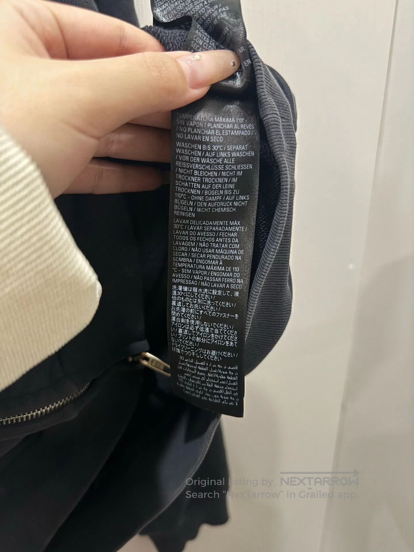 Balenciaga Balenciaga Black Distressed Flame Zip Jacket. Size US M / EU 48-50 / 2 - 4 Thumbnail