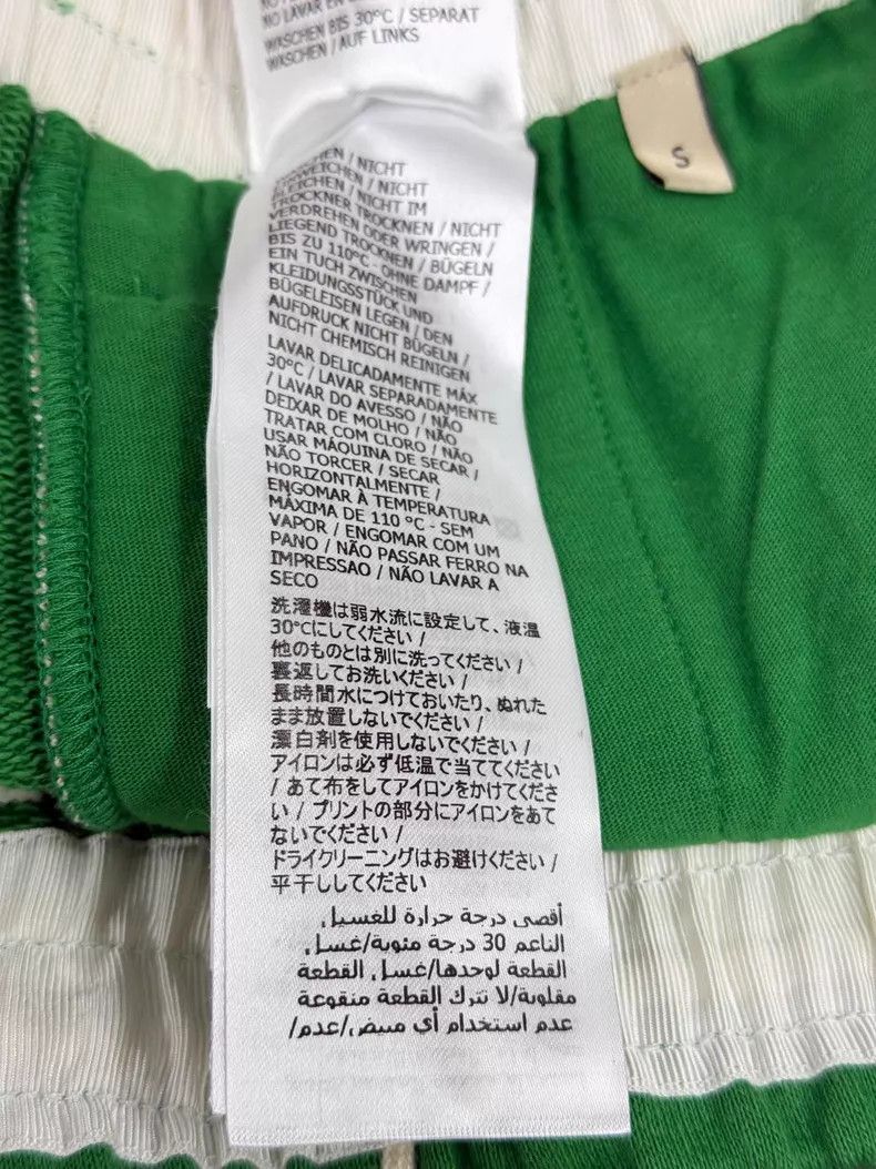 Gucci Gucci Size S Clover co-branded green shorts Size 42" / US 20 - 7 Thumbnail