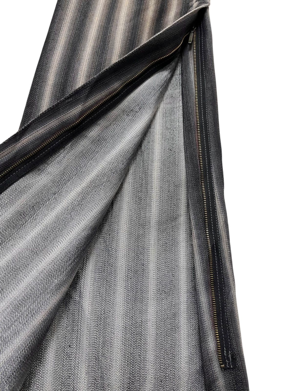 Tornado Mart 🔥TORNADO MART Shadow Stripes Poly-Coat Cotton ULTRA FLARE Size US 30 / EU 46 - 11 Thumbnail