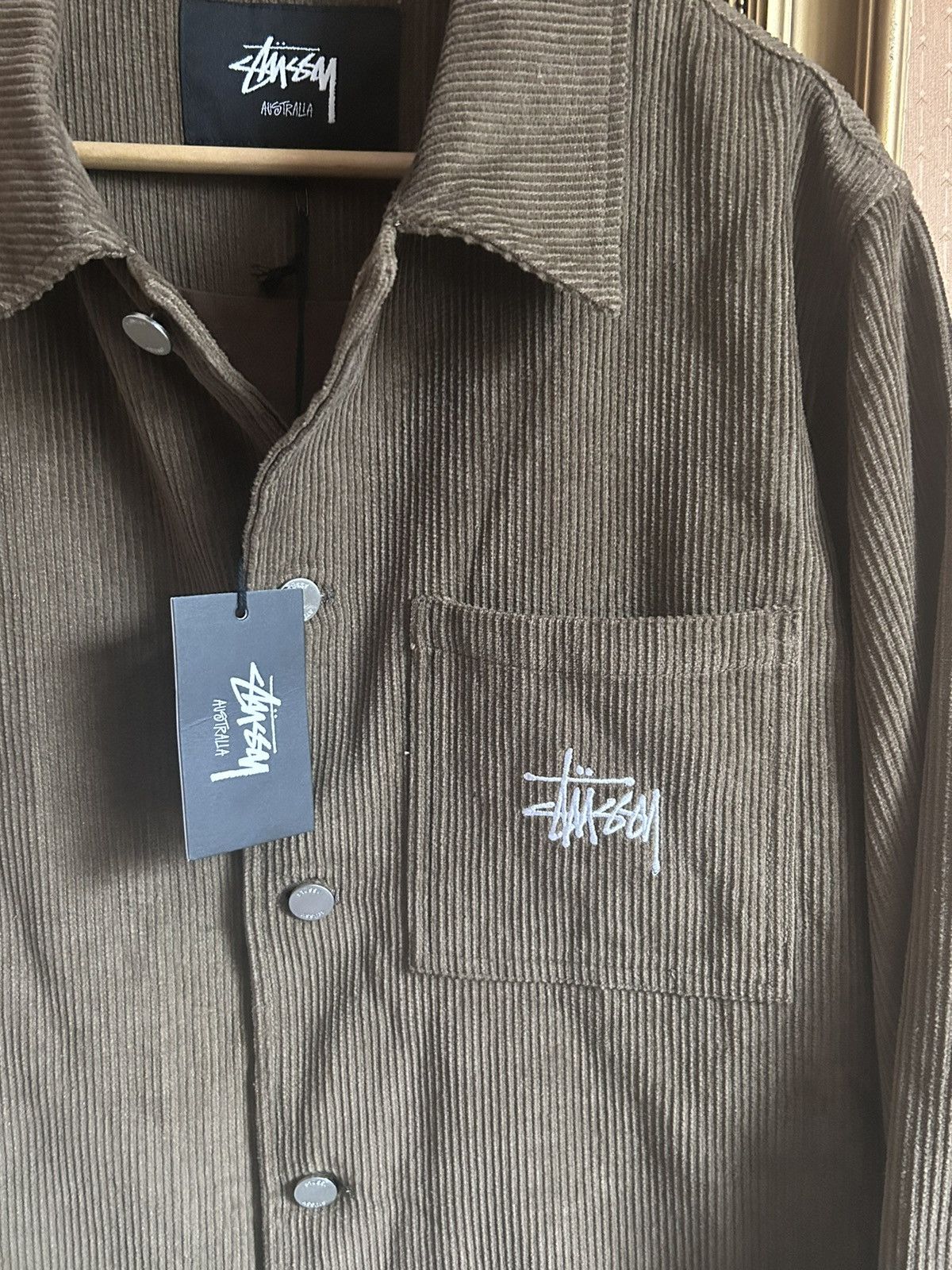 Stussy Stussy Australia Corduroy Chore Jacket | Grailed