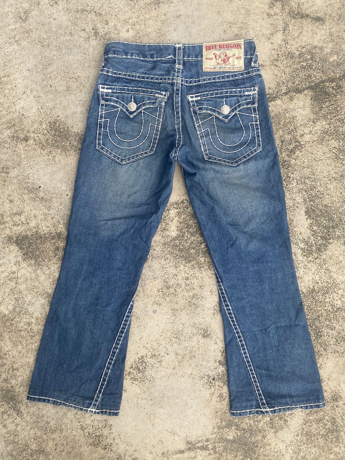 If Six Was Nine × Japanese Brand × True Religion Flare Jeans True Rerigion Size US 33 - 16 Thumbnail