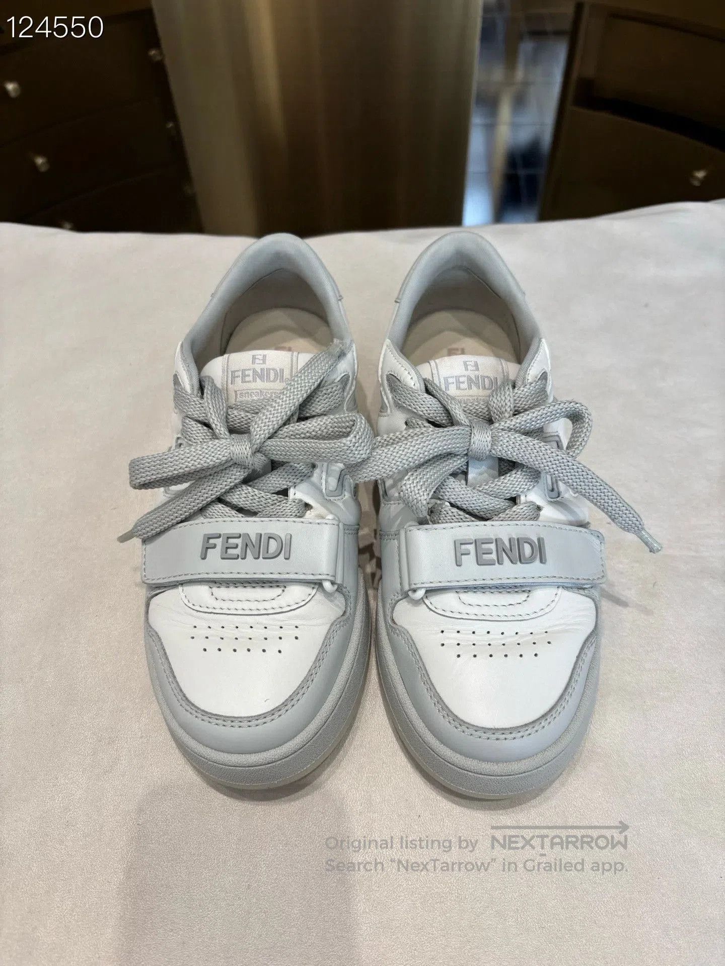 Fendi FENDI Match Series Leather Sneakers. Size US 7 / IT 37 - 1 Thumbnail